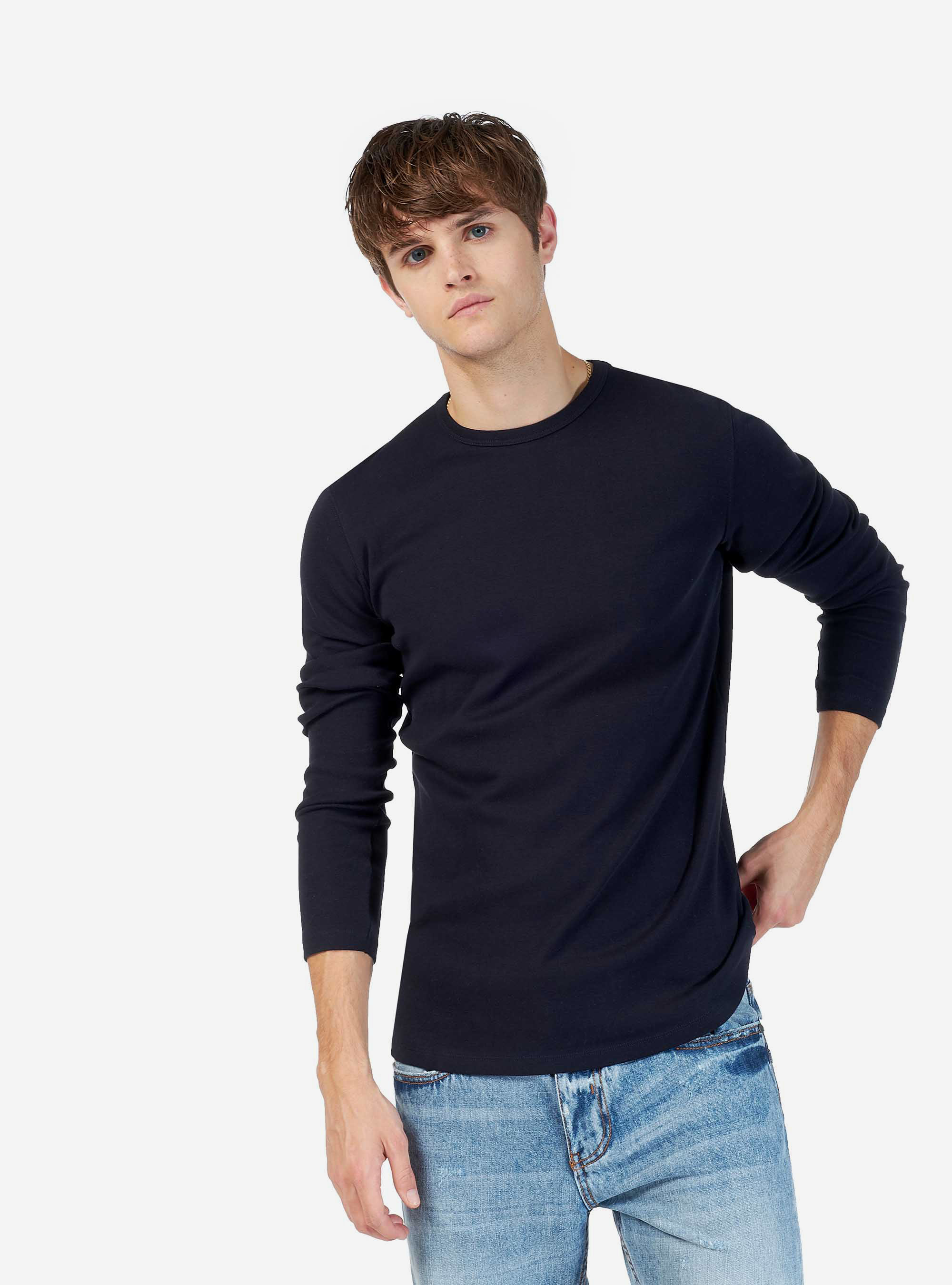 Tshirt à manches longues, C2254 BLUE