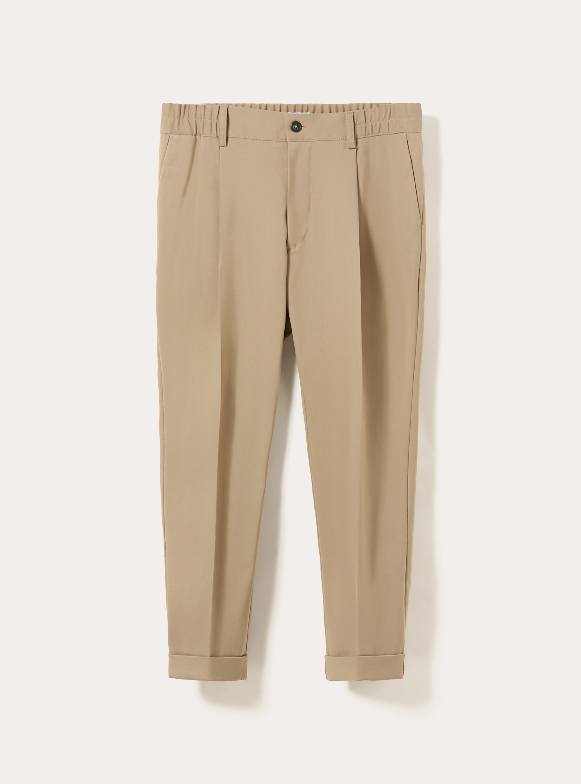 Classic pleated trousers, BG2 BEIGE MEDIUM