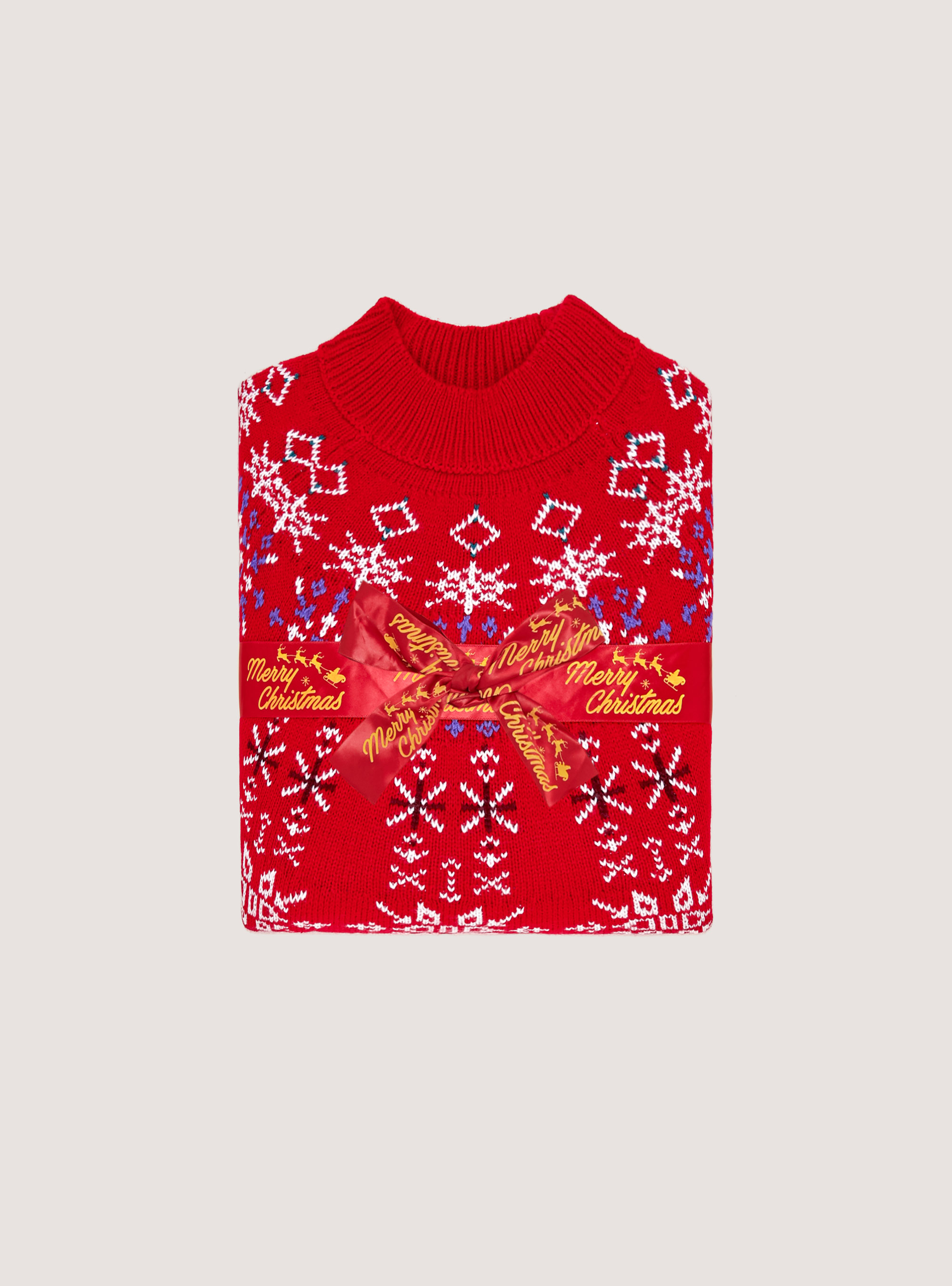 Christmas Collection Pullover, RD2 RED MEDIUM
