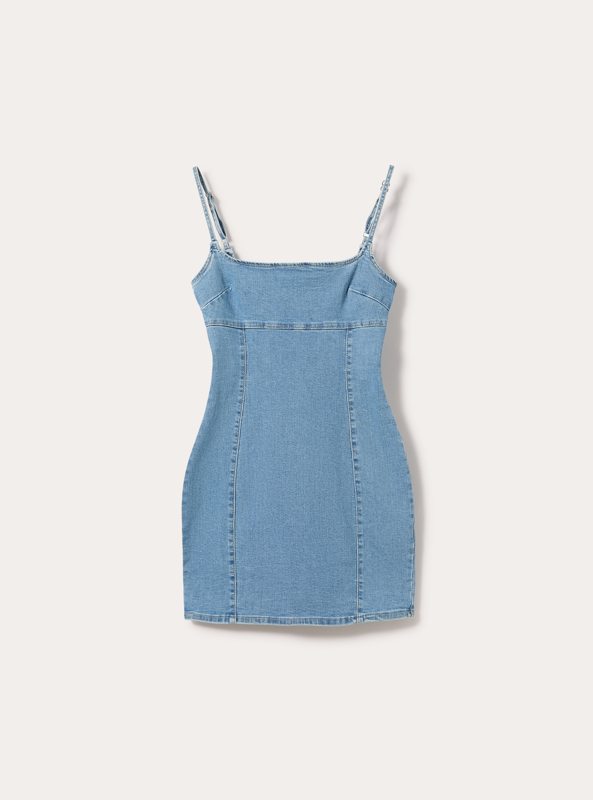 Denim dress, D006 AZURE