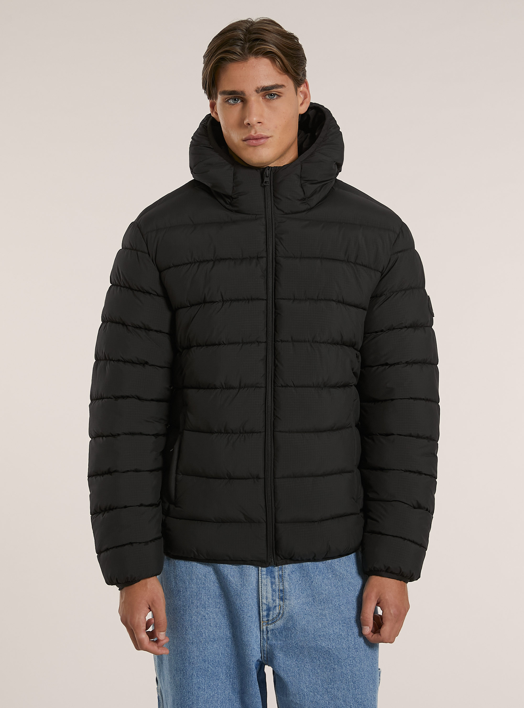 Veste avec rembourrage recyclé, BK1 BLACK