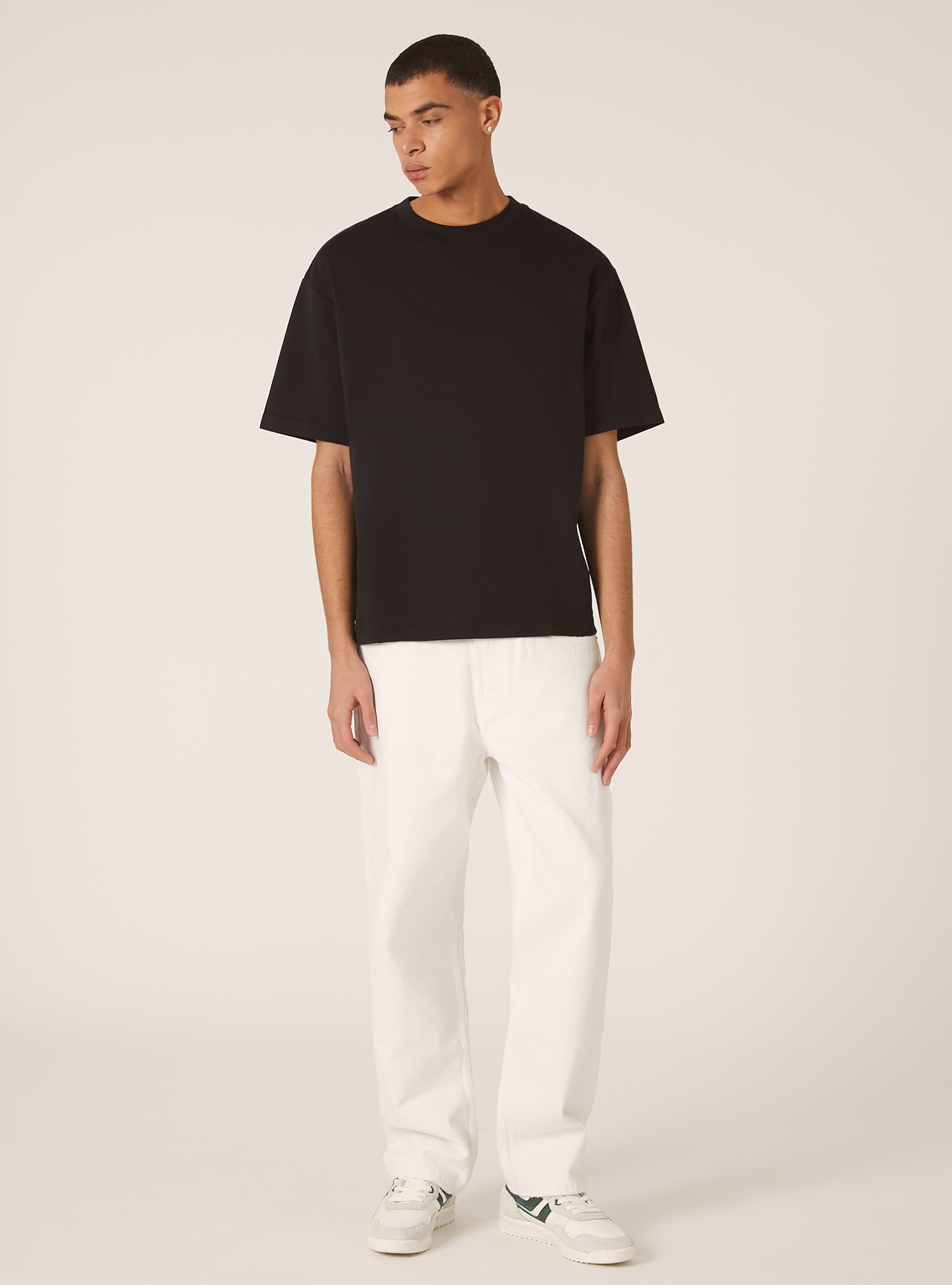 T-shirt en jersey AIRes, BK1 BLACK