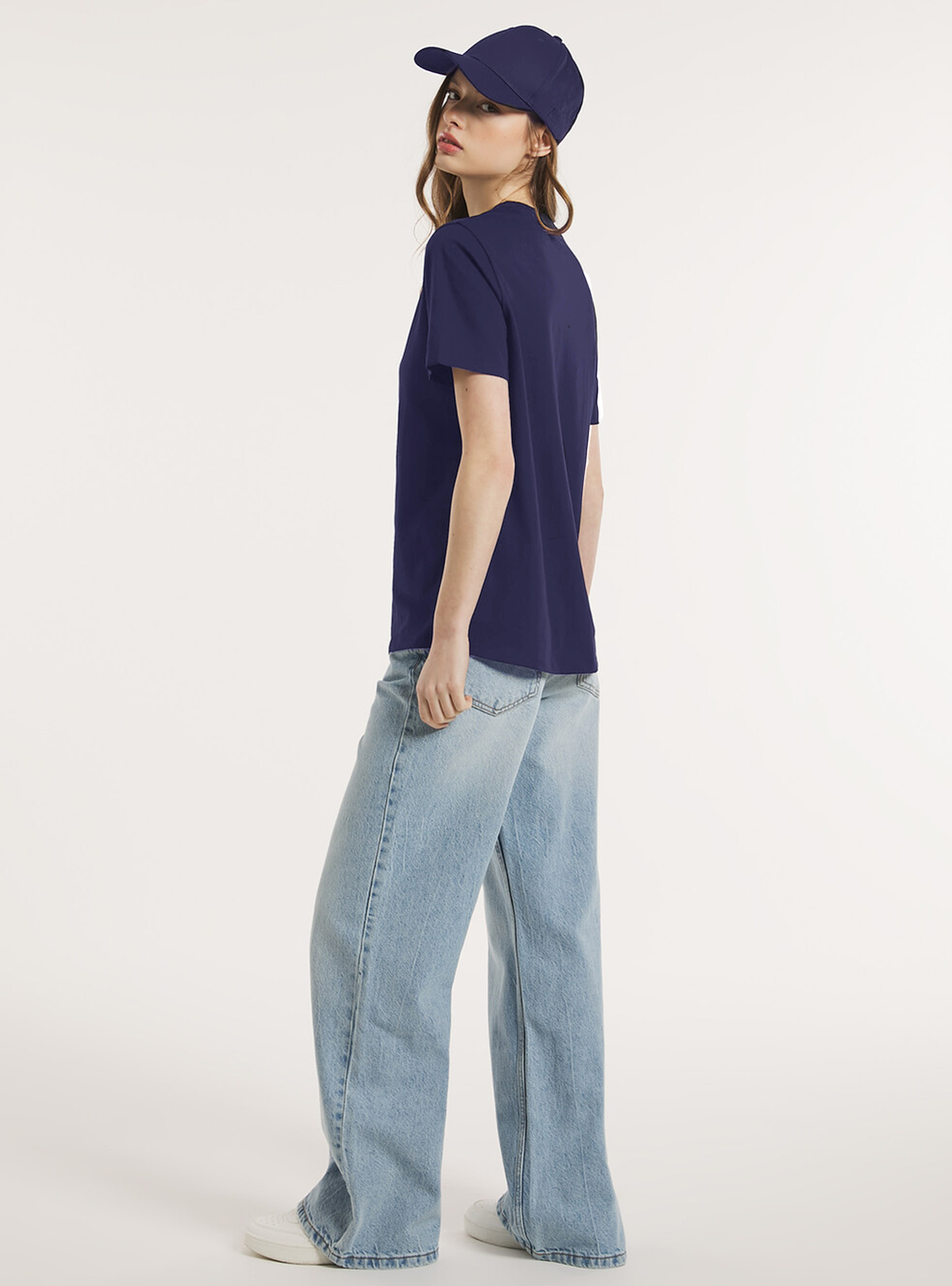 Capri Capsule Geschlechtsloses T-shirt, NA1 NAVY DARK