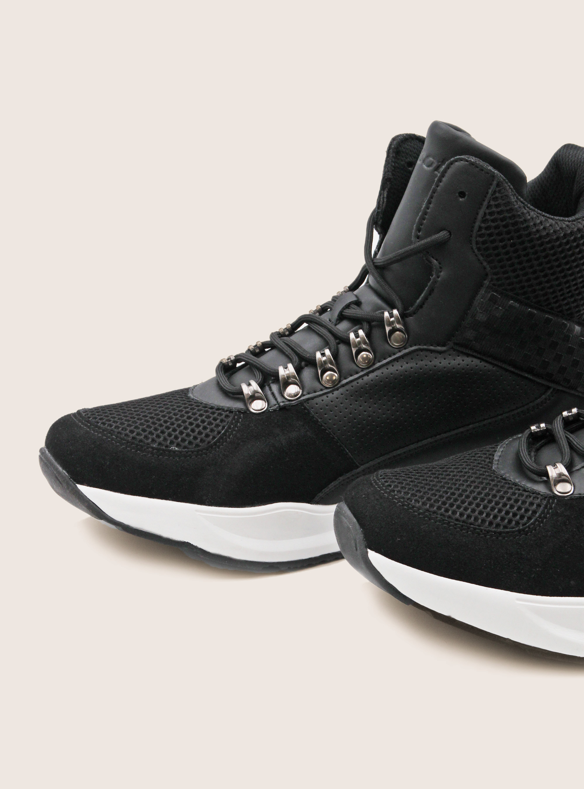 BOOTS SNEAKERS, BLACK