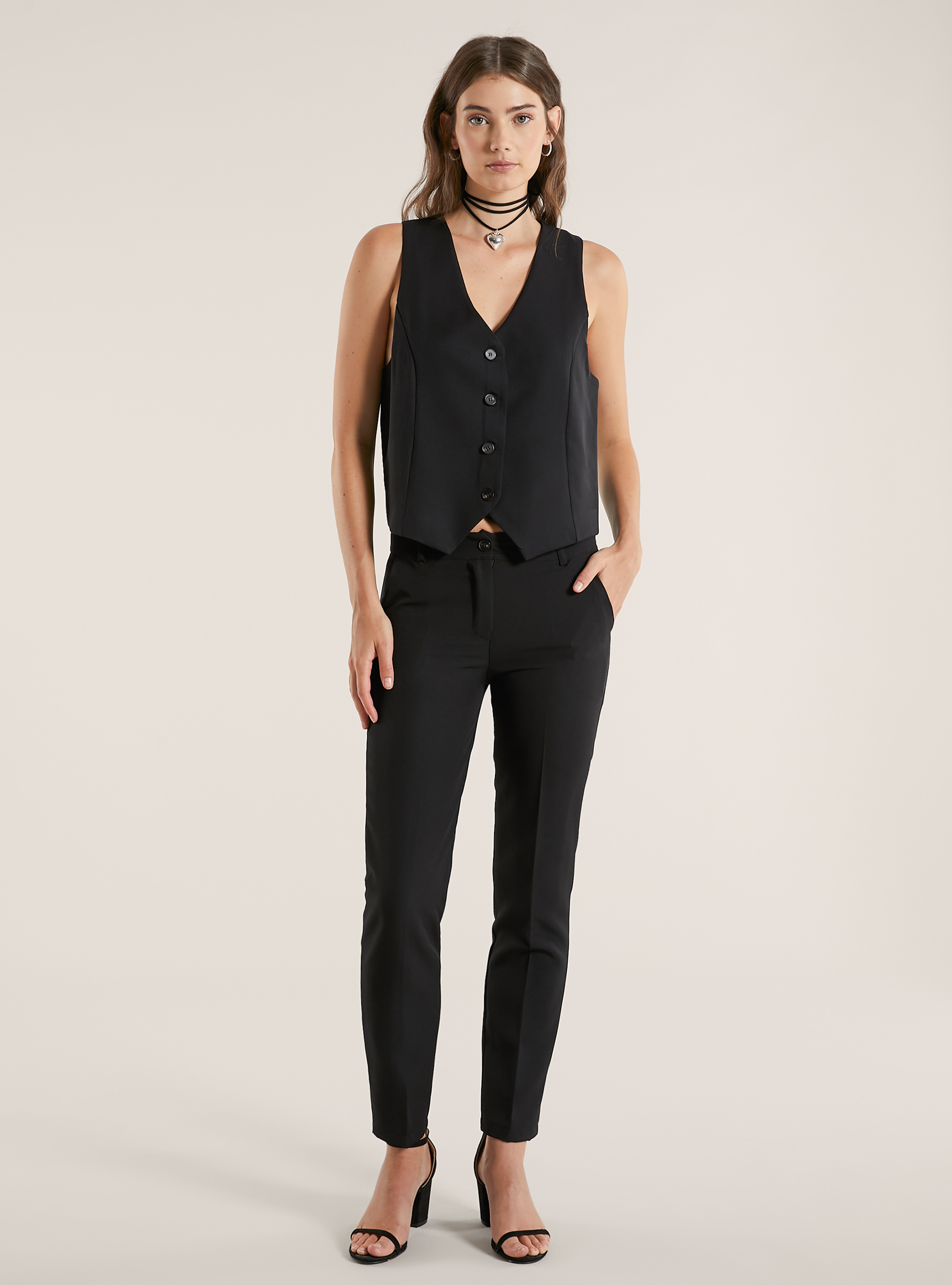 Chaleco a medida, BK1 BLACK