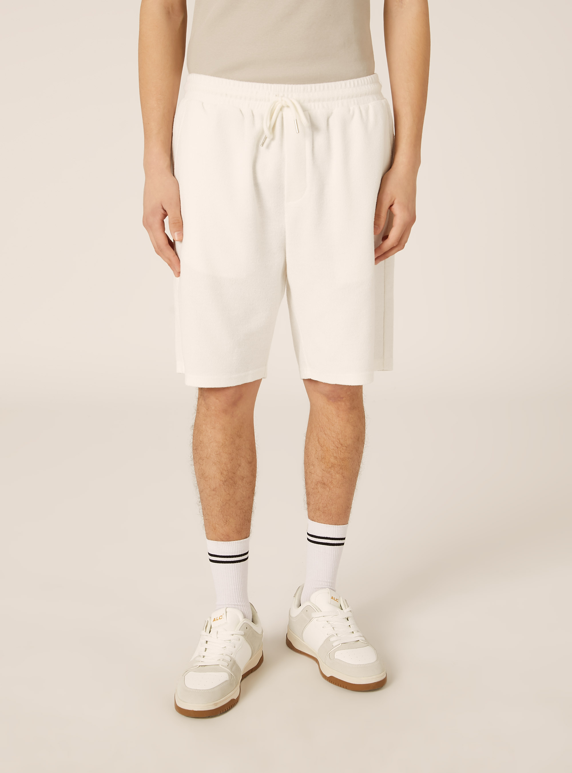 Bermuda in jersey reguar fit, WH1 OFF WHITE