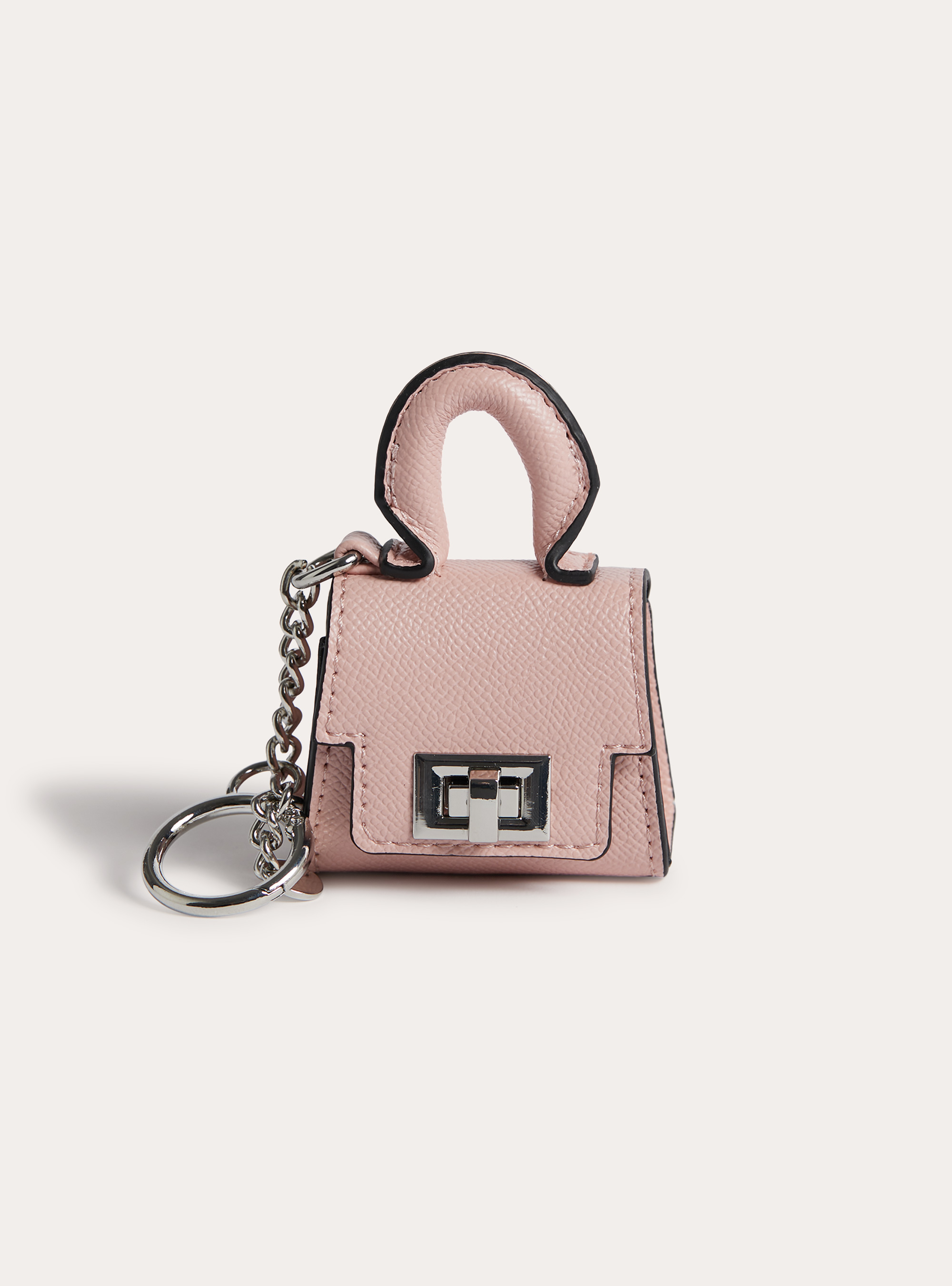 Llavero en forma de mini bolso, PK2 PINK MEDIUM