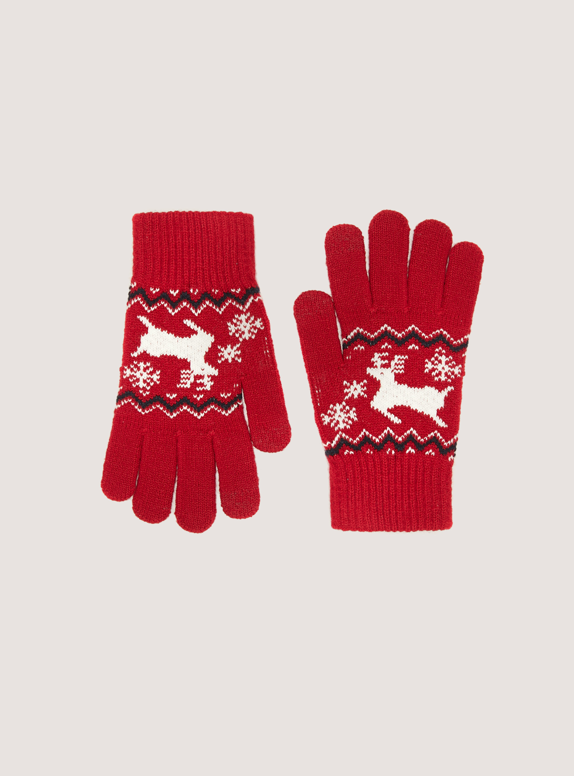 Guanti Christmas Collection, RD2 RED MEDIUM