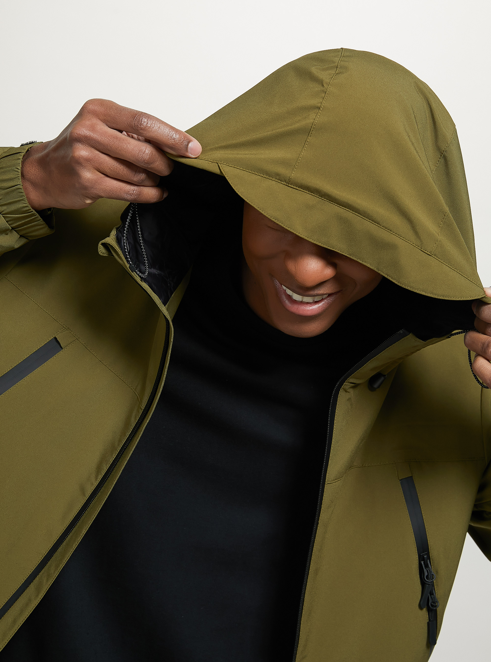 Veste &agrave; capuche imperm&eacute;able, KY2 KAKY MEDIUM