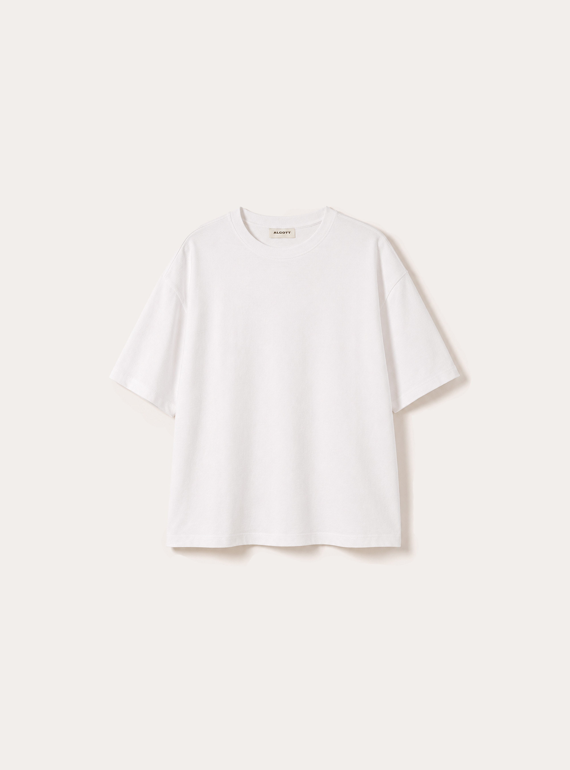 Lettering Print T-Shirt, WH1 OFF WHITE