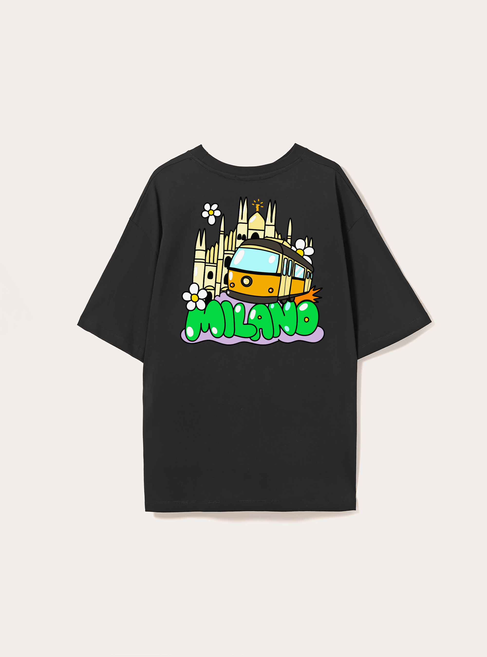 Maglietta Gianpiero D'Alessandro x Alcott, BK1 BLACK