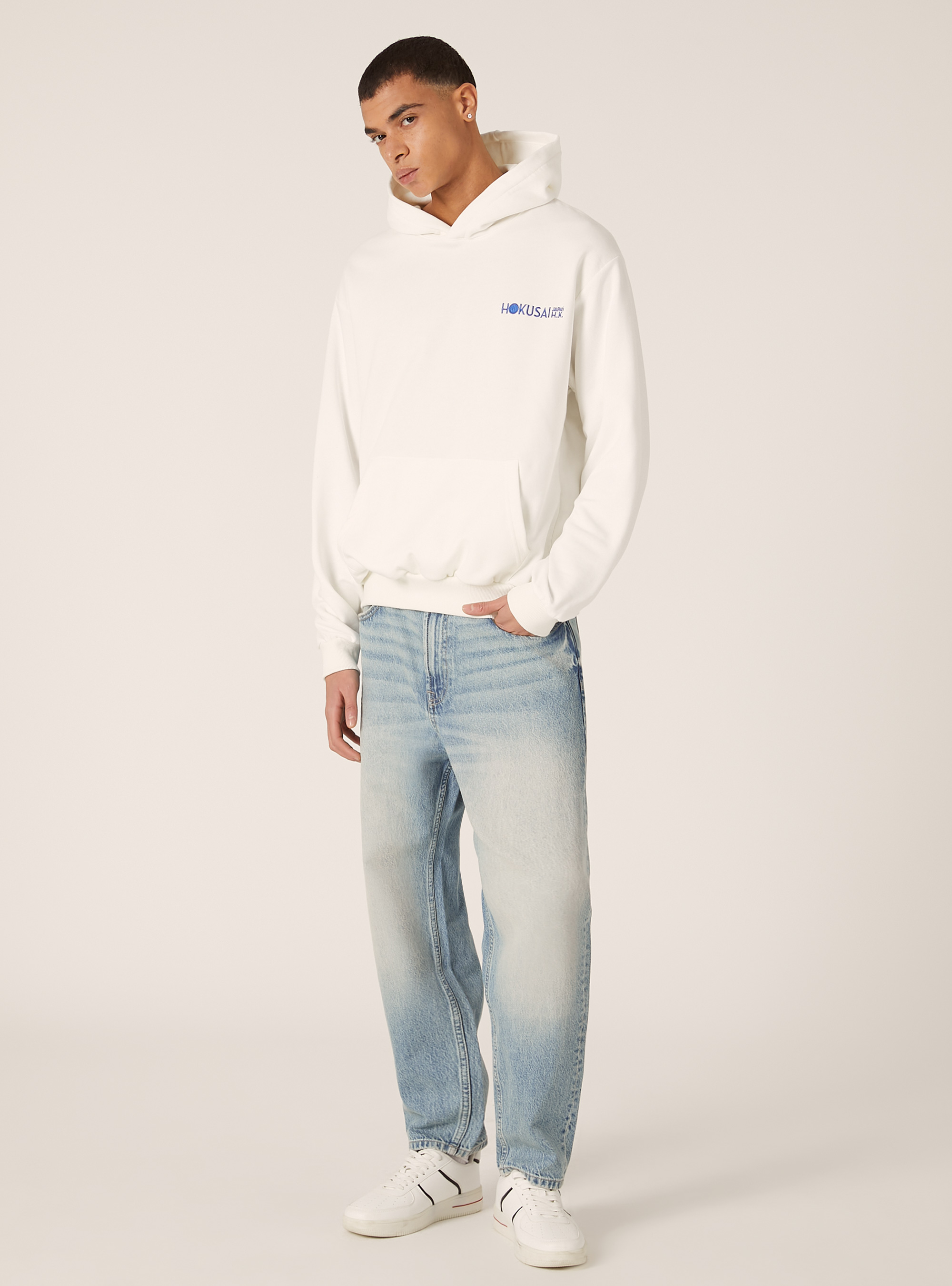 Sweatshirt in Boxy-Passform Art Collection / Alcott, WH2 WHITE