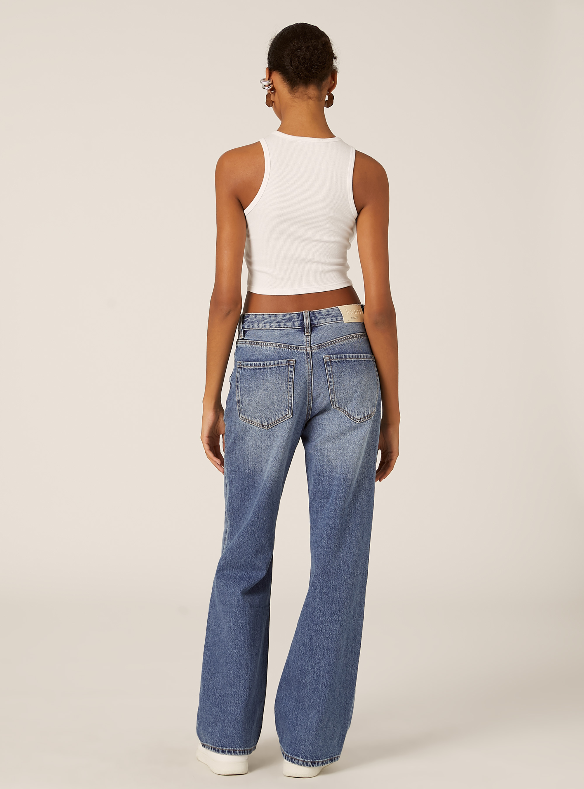 Straight fit jeans, D003 MEDIUM BLUE