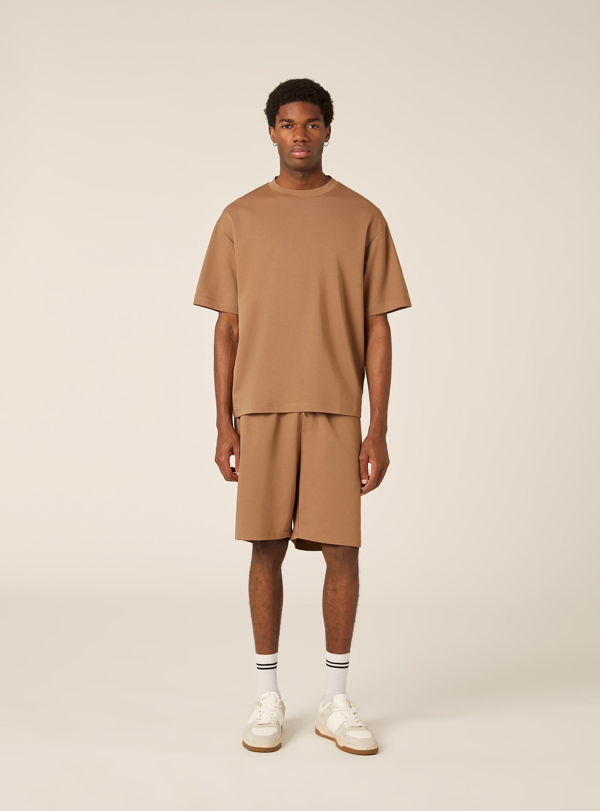 AIRes jersey T-shirt, BR2 BROWN MEDIUM