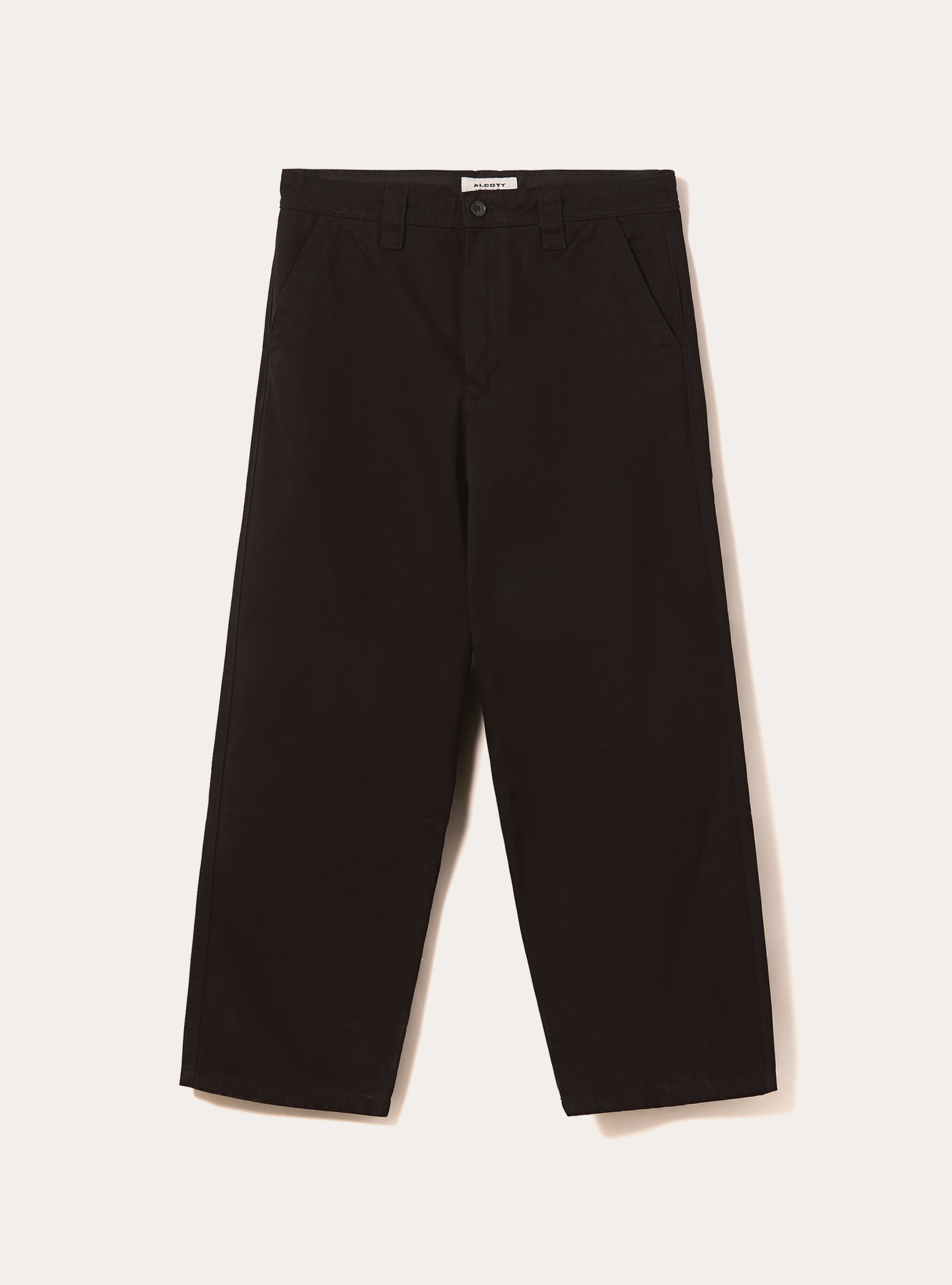 Chino in twill, BK1 BLACK