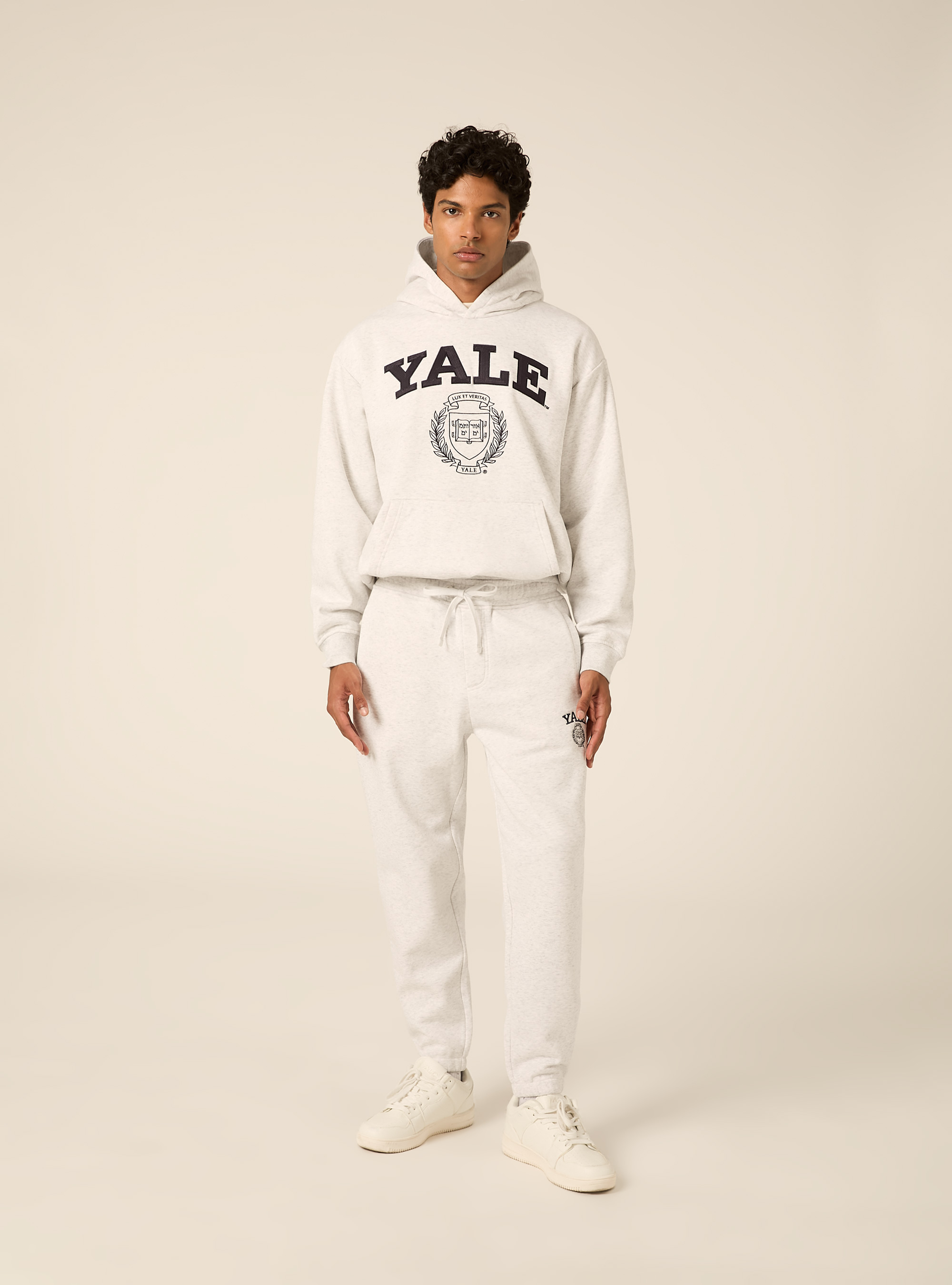 Jogger licenza yale, MGY3 GREY MEL LIGHT