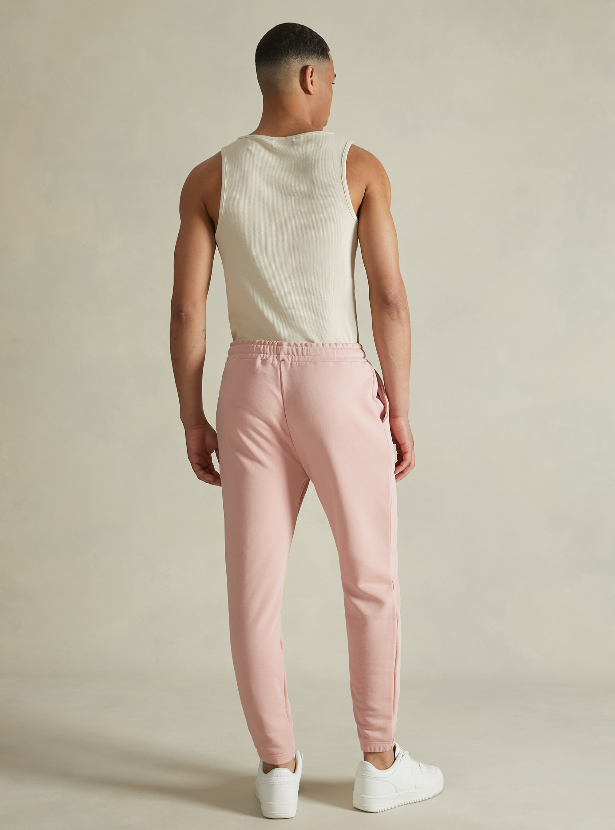 Jogger trousers with Workshop print, PK2 PINK MEDIUM