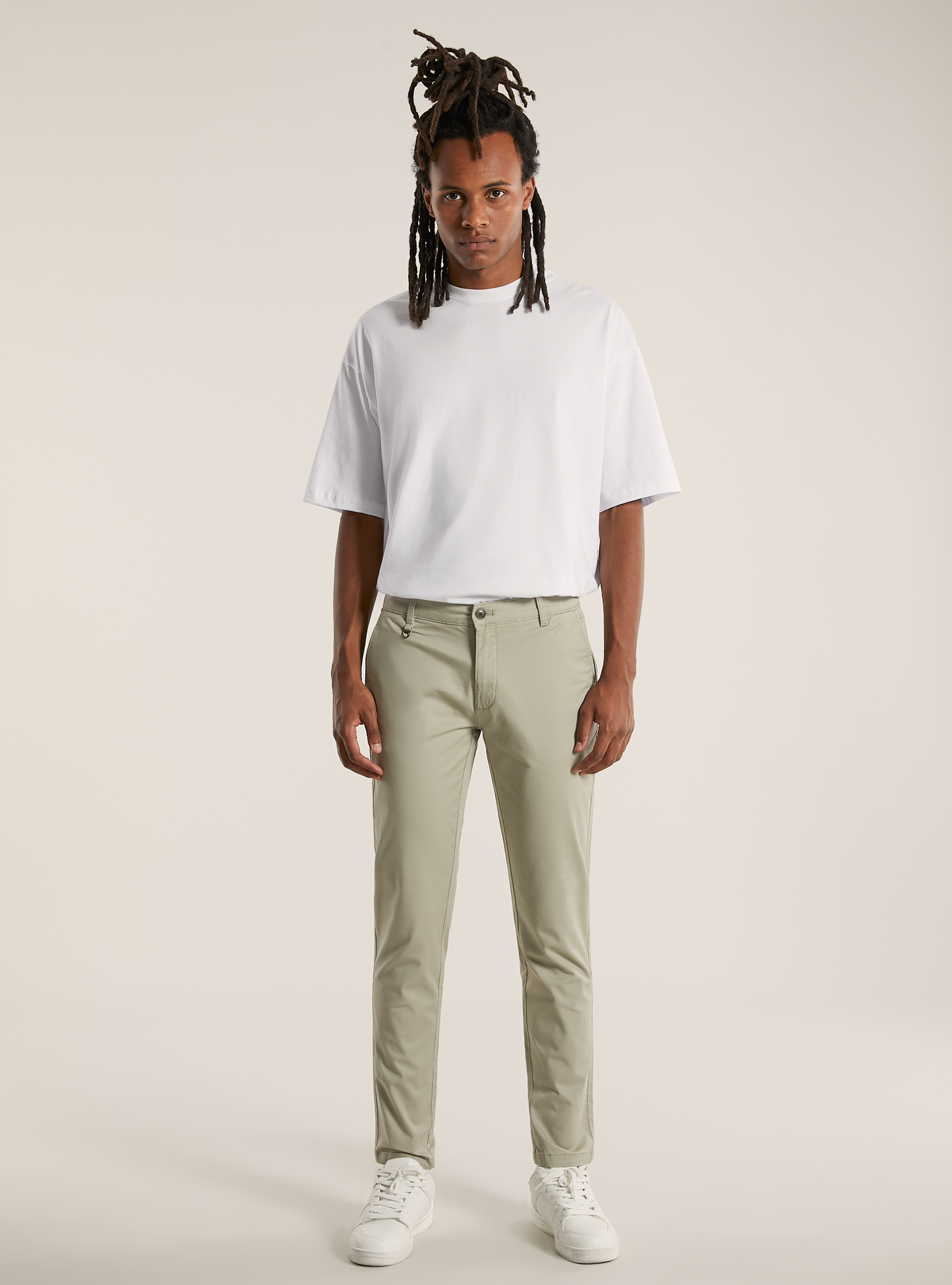 パンツ CLASSIC FIT TROUSERS ORGANICCOTTON TWILL CLASSIC FIT TROUSERS ORGANIC COTTON TWILL - MARKAWARE 「Area」
