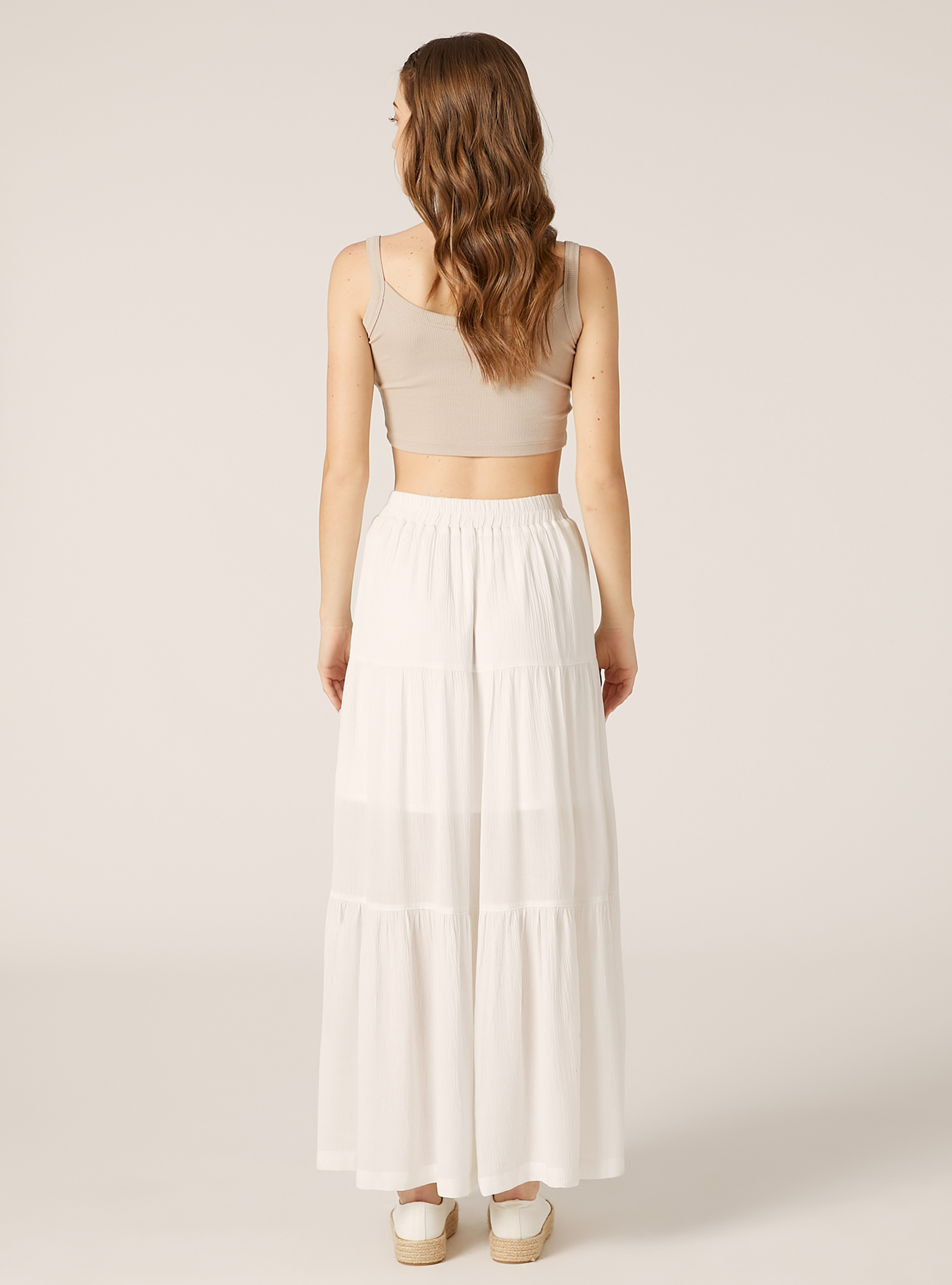 Gonna lunga boho, WH3 WHITE