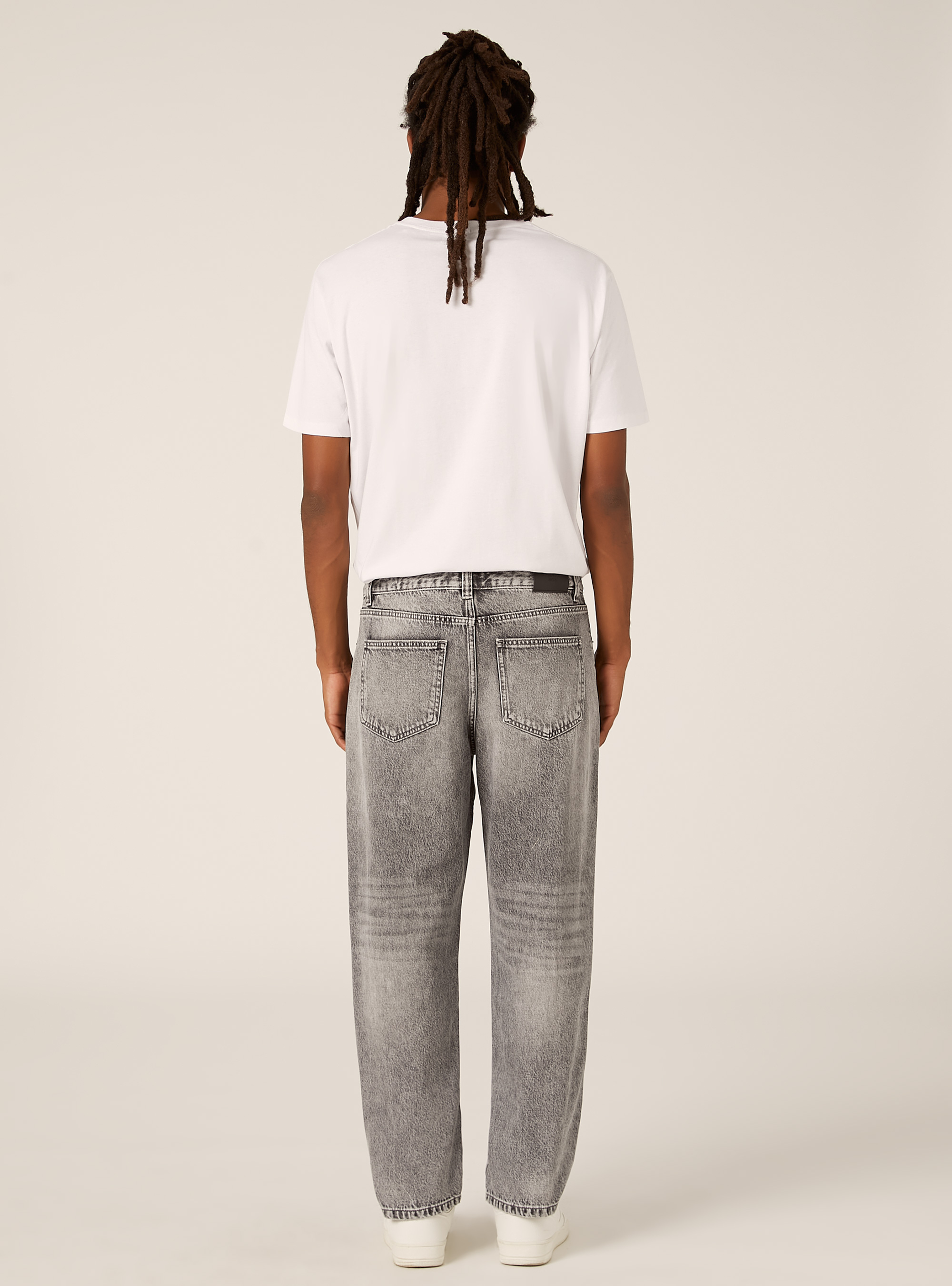 Jeans tapered fit, D00G GREY