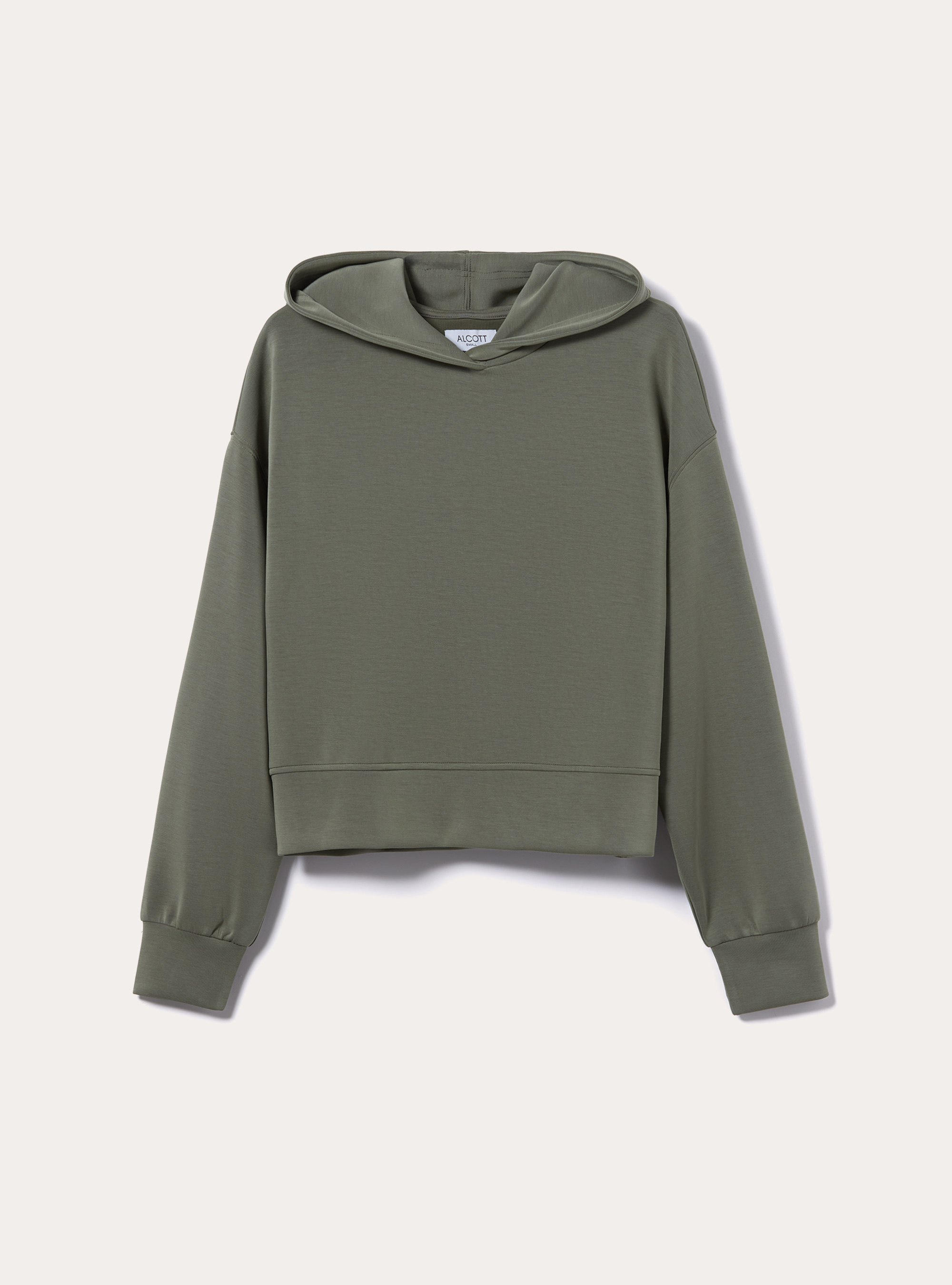 Felpa cropped soft touch, KY2 KAKY MEDIUM