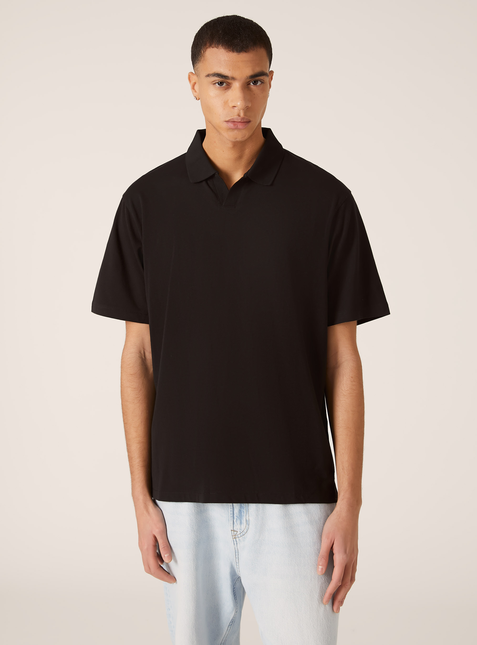 AIRes Jersey-Poloshirt, BK1 BLACK