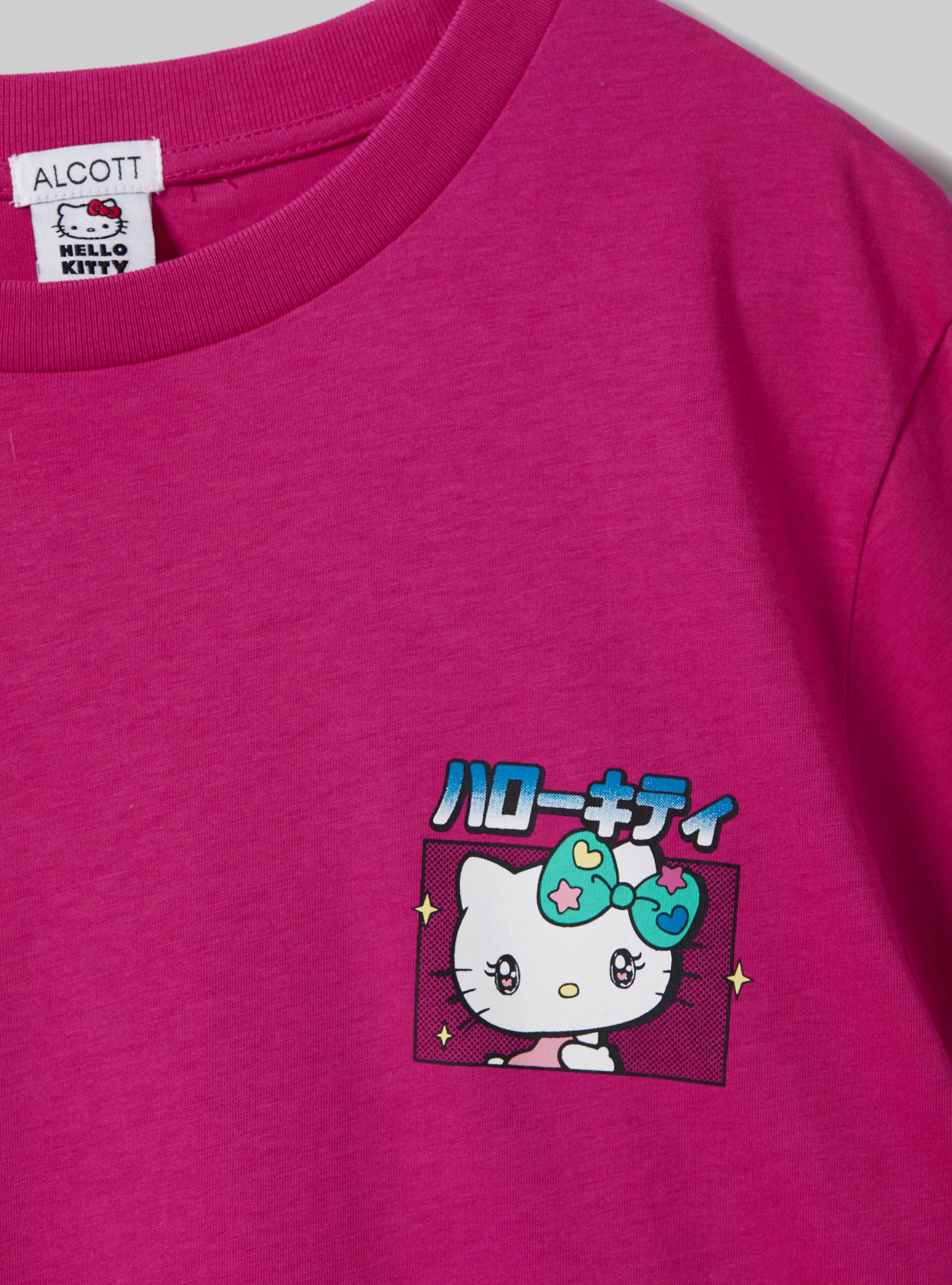Camiseta Hello Kitty / Alcott, FX2 FUXIA MEDIUM