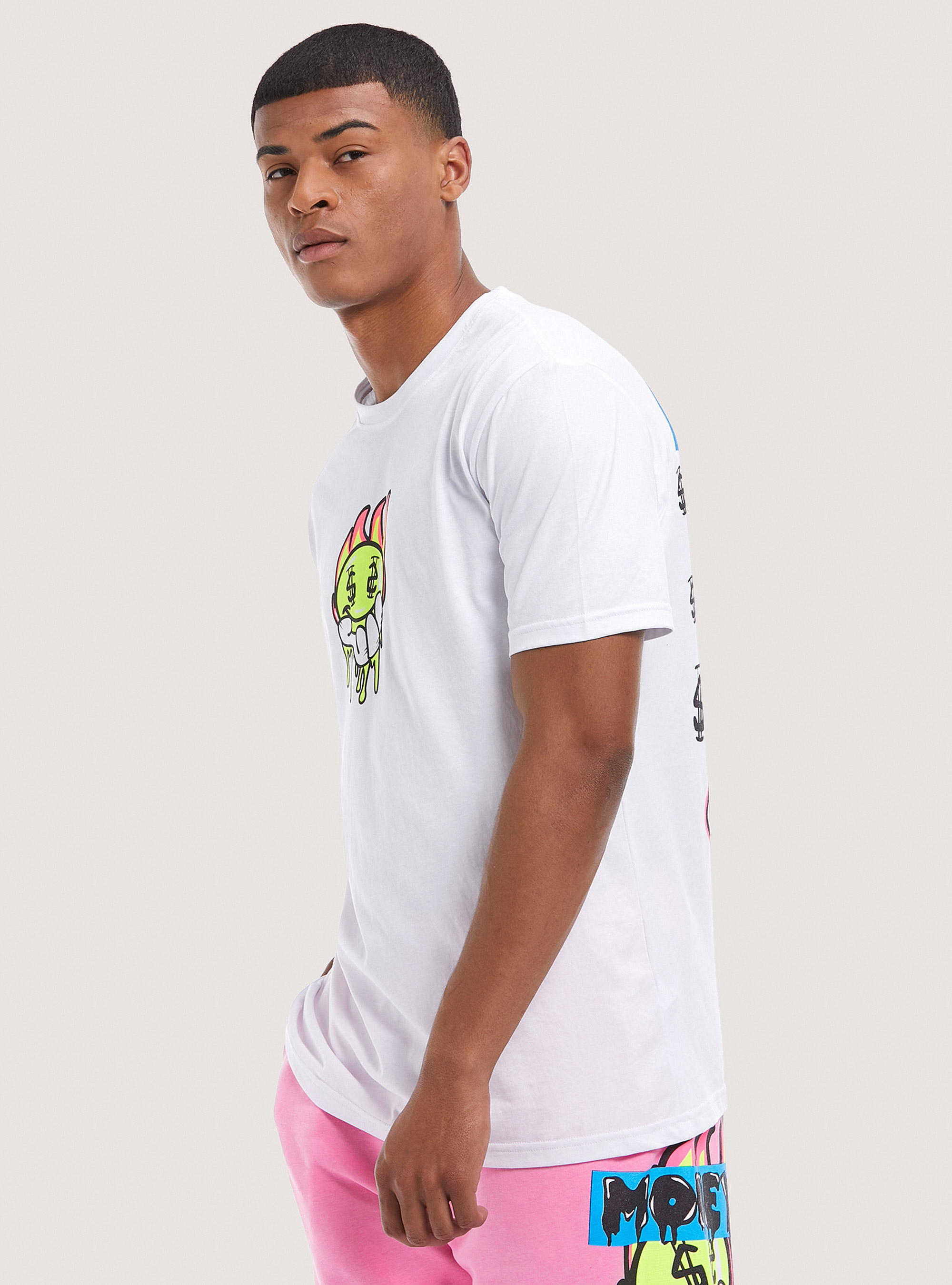 T-shirt with Smile Collection print, WH2 WHITE