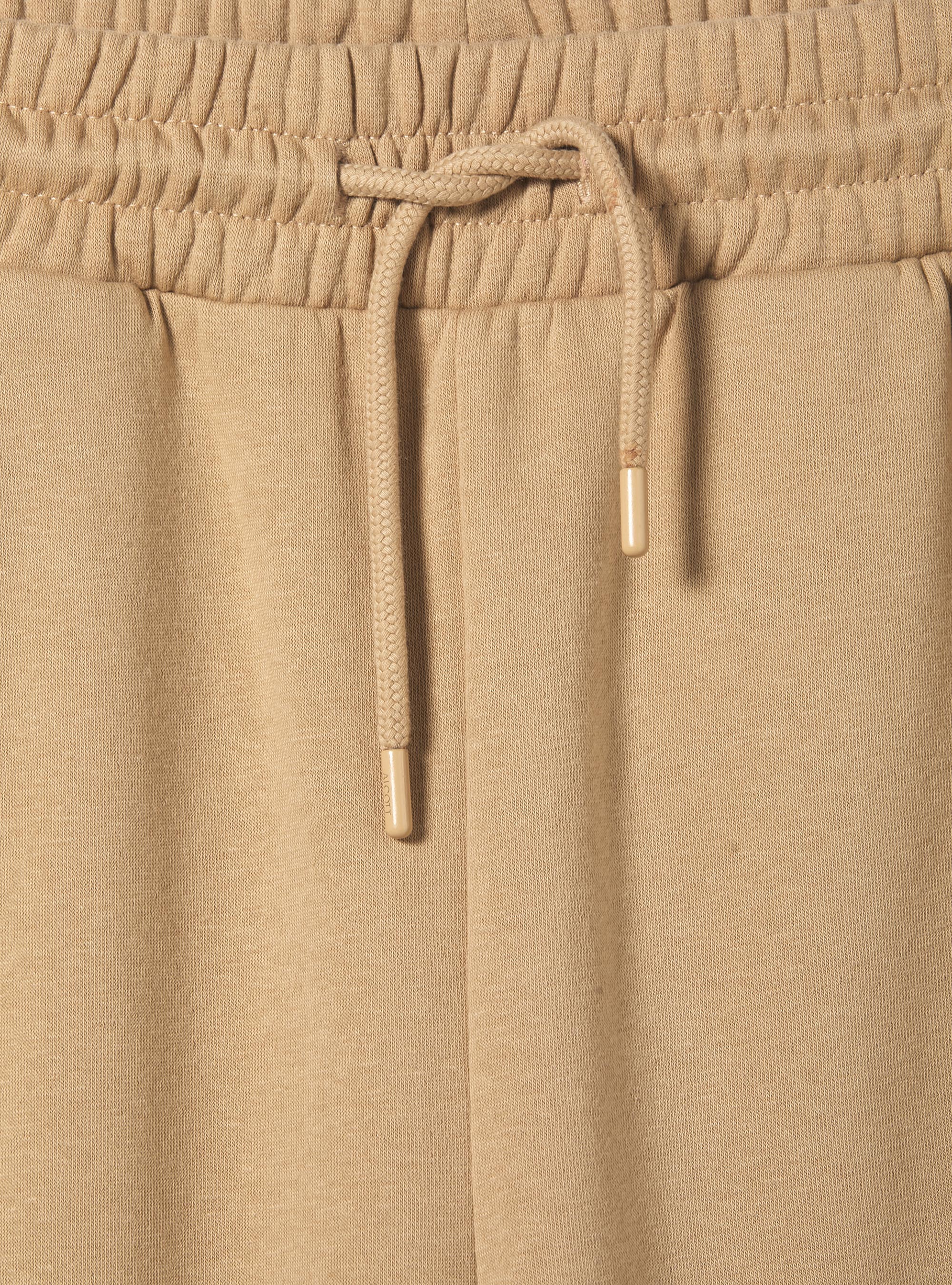 Plush jogger trousers, BG2 BEIGE MEDIUM