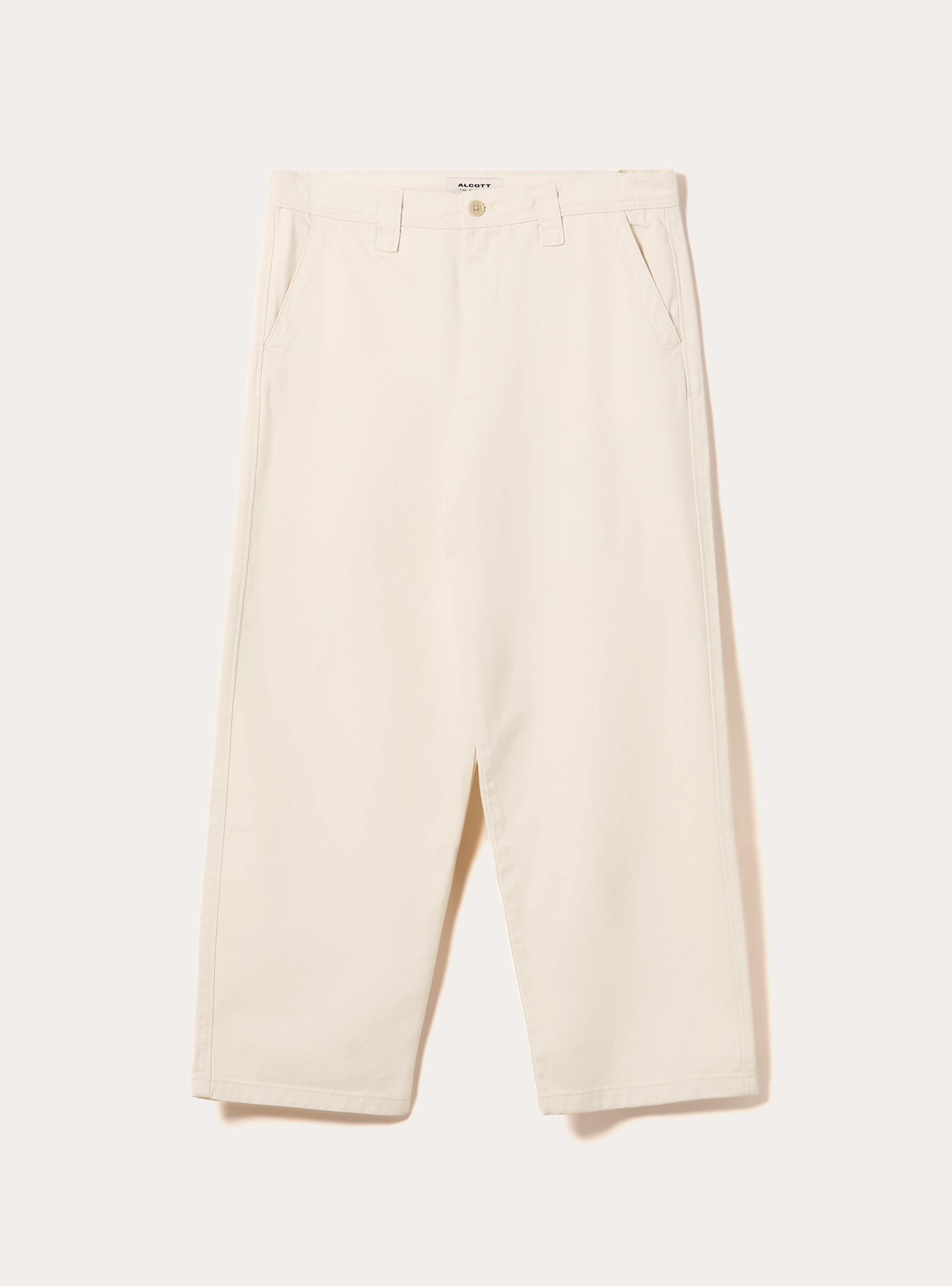 Chino in twill, WH1 OFF WHITE
