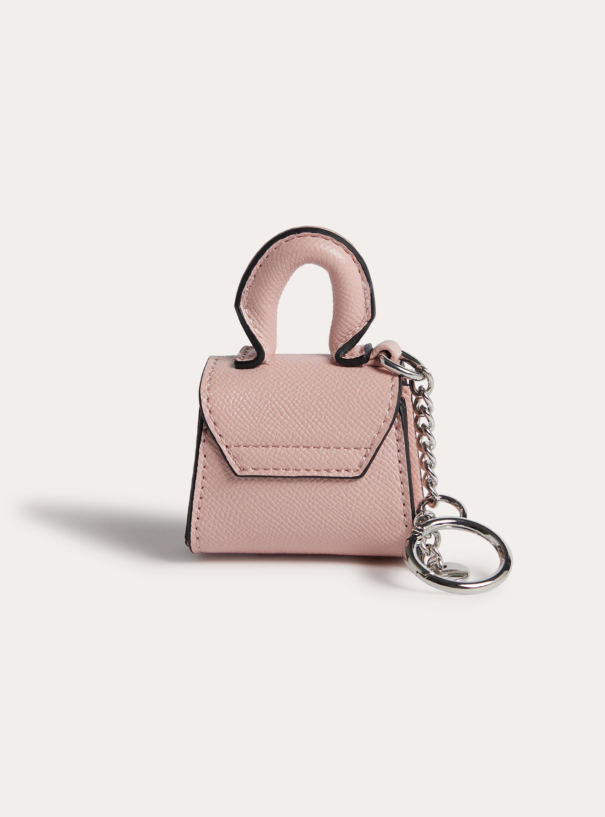 Mini bag-shaped keyring, PK2 PINK MEDIUM