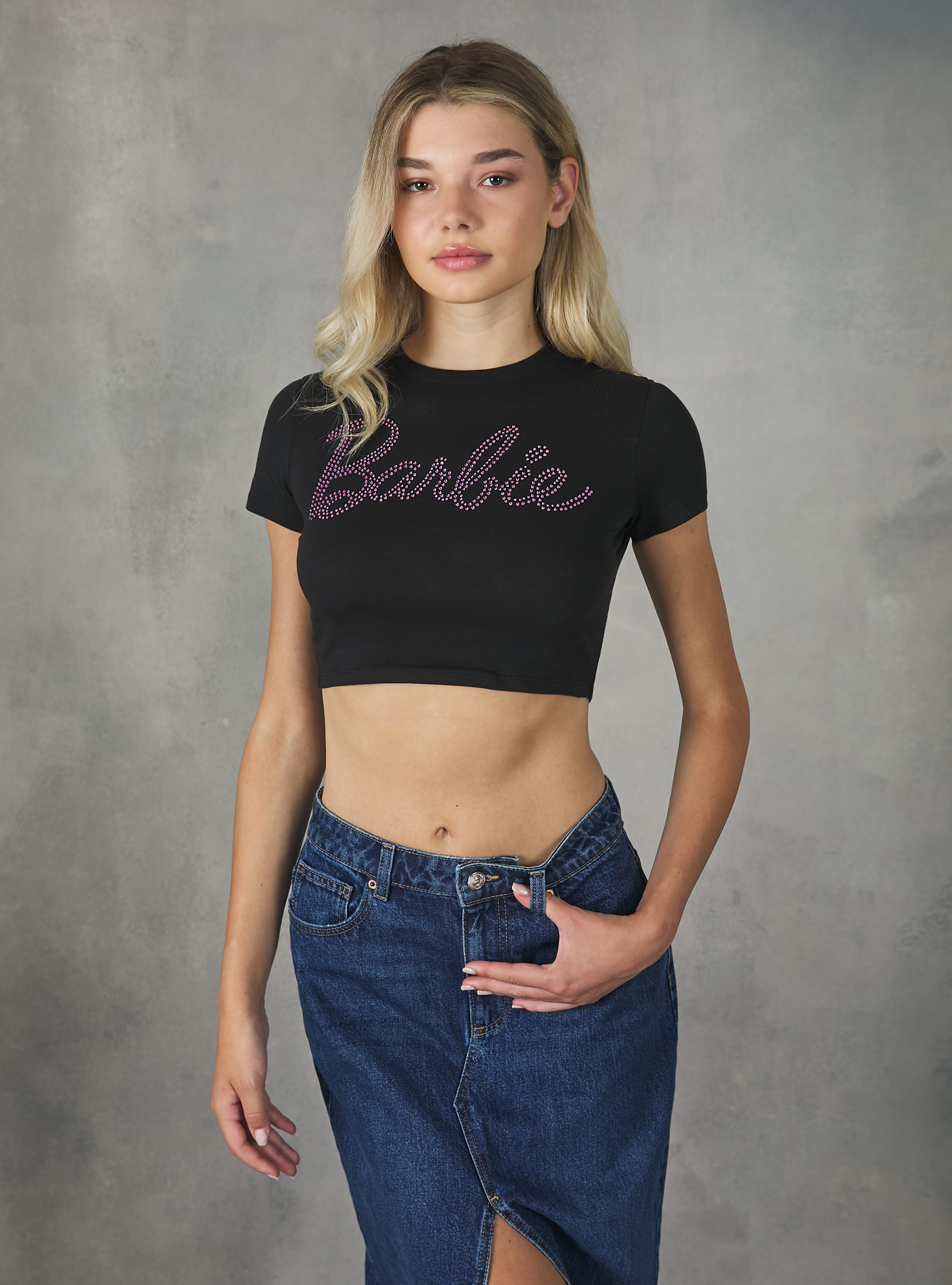 Camiseta Barbie / Alcott, BK1 BLACK