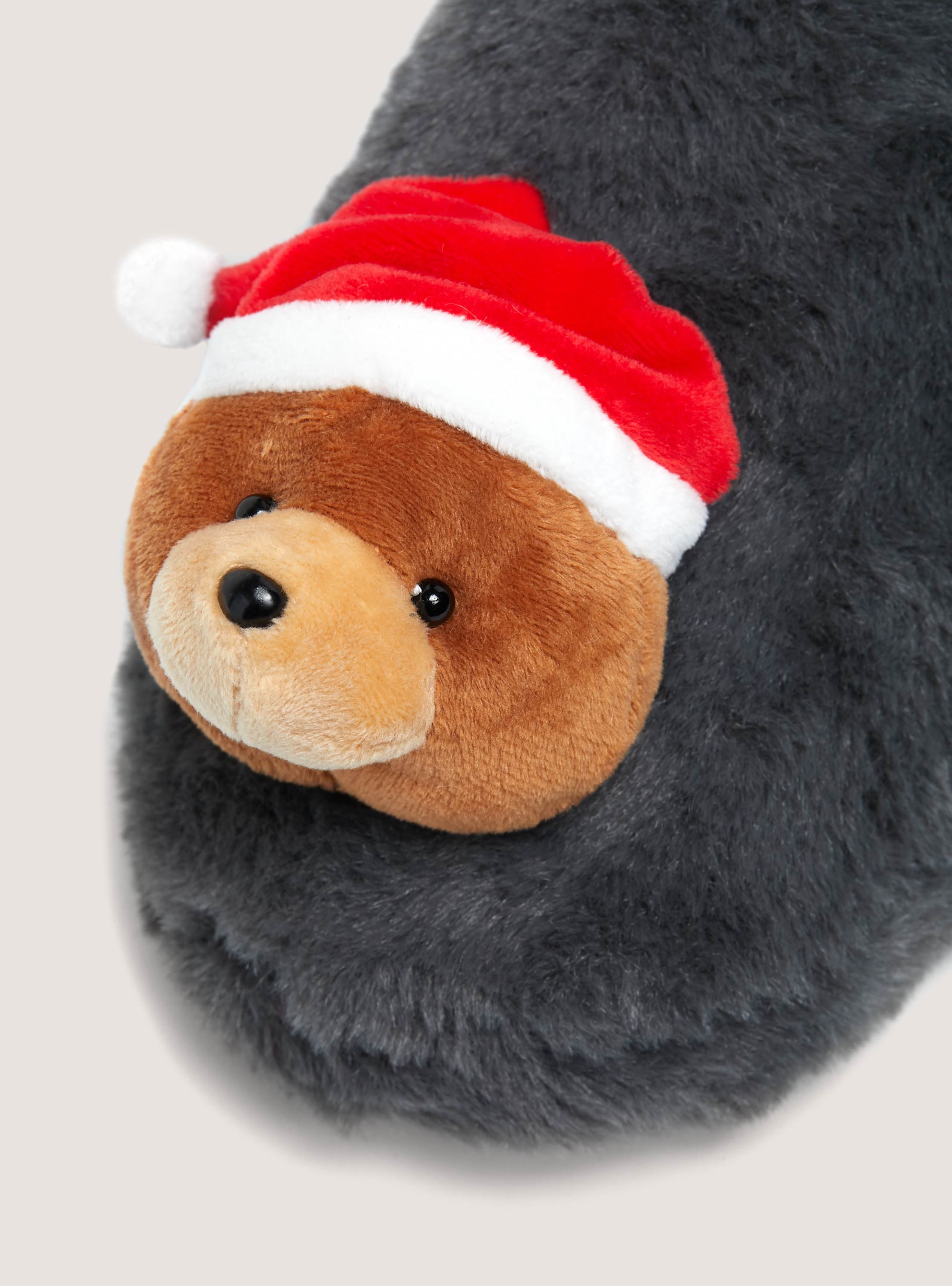 Christmas Collection Teddy Slippers, REIN REINDEER