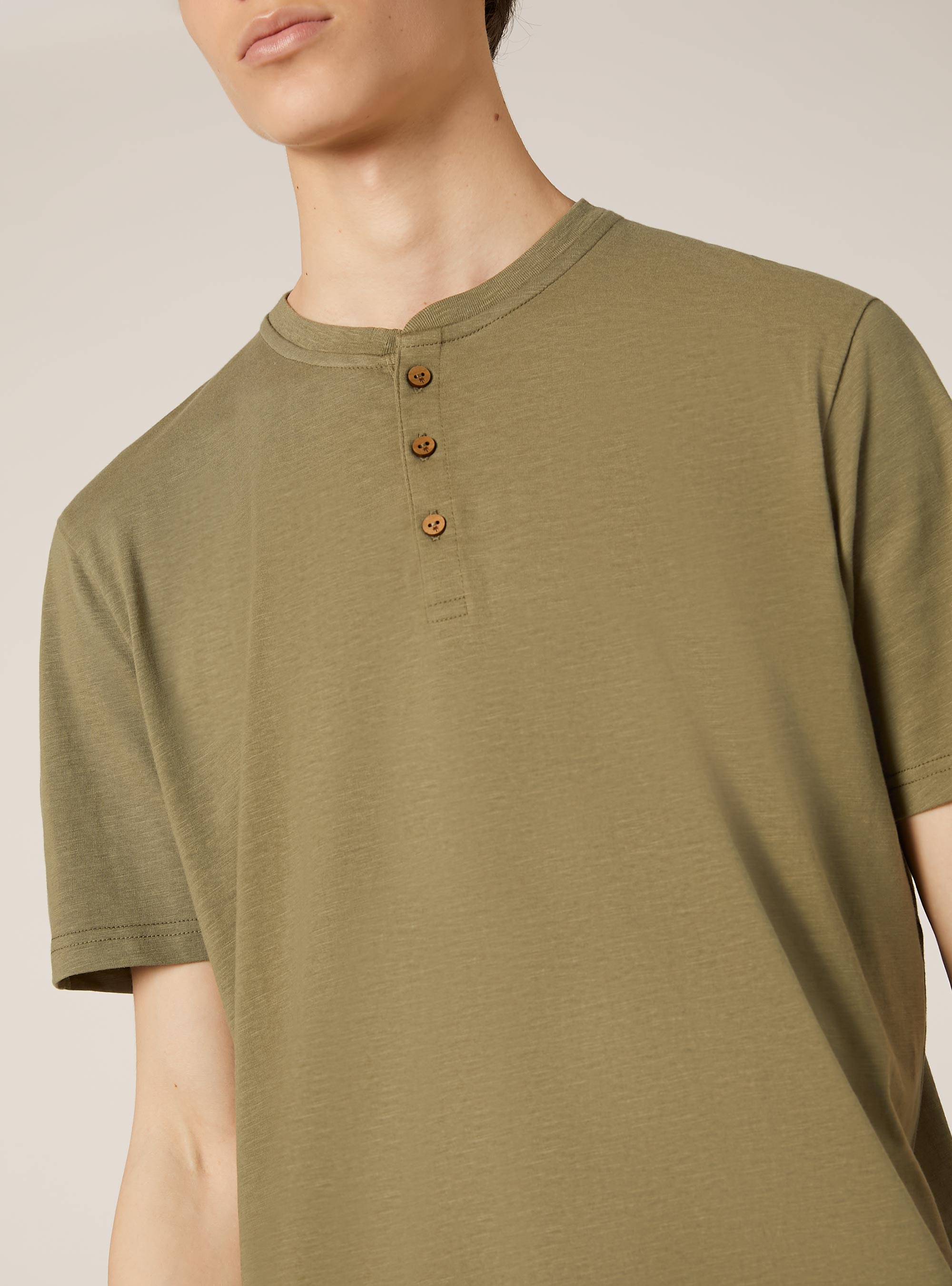 Cotton seraphim t-shirt, KY2 KAKY MEDIUM