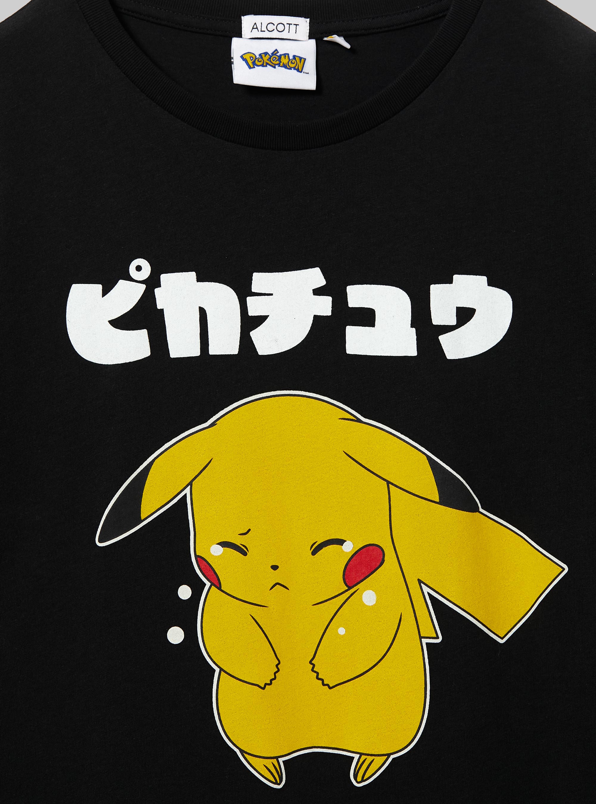 T-shirt Pokémon / Alcott, BK1 BLACK