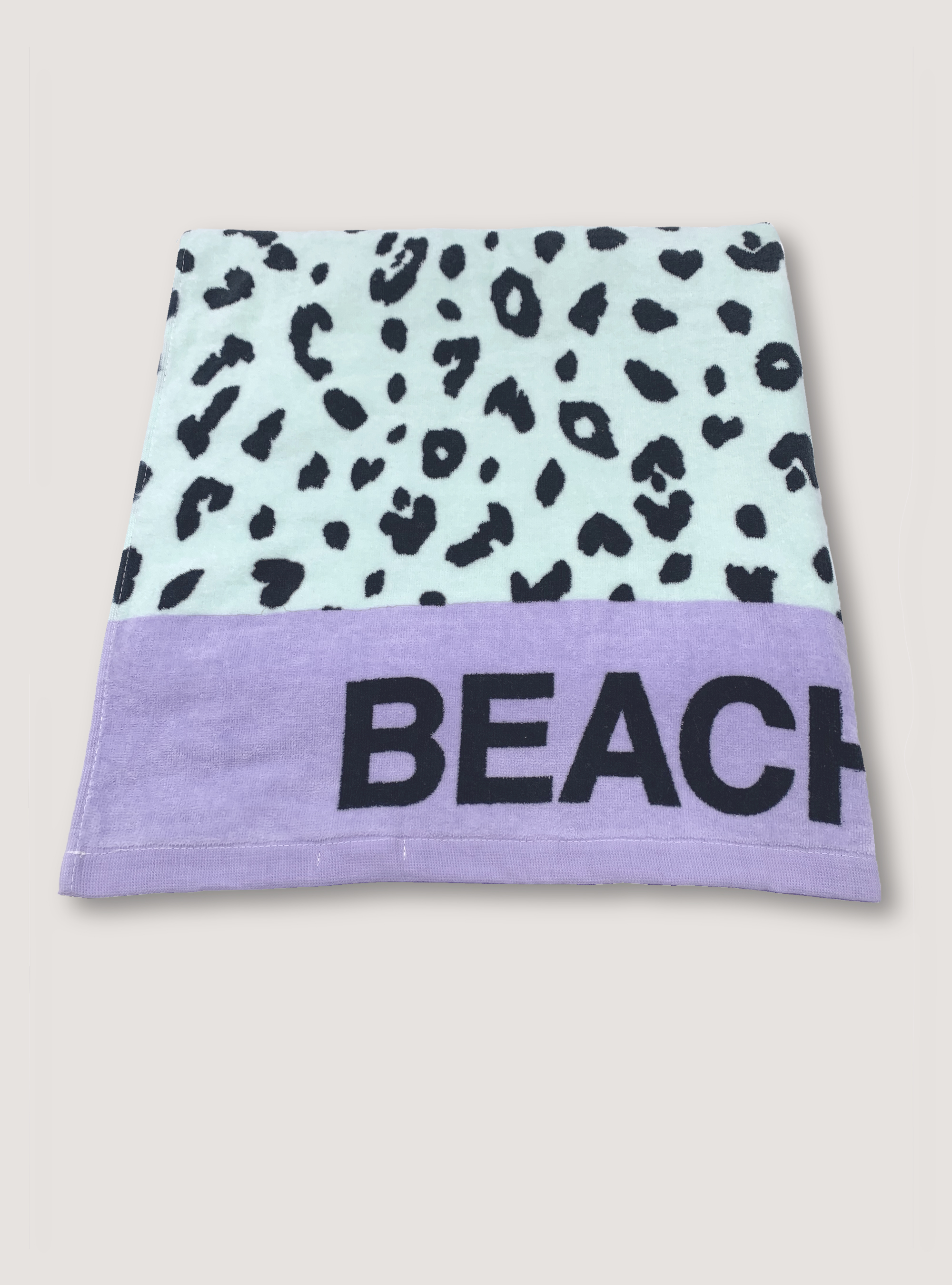 Telo mare spugna in cotone, ANIMALIER