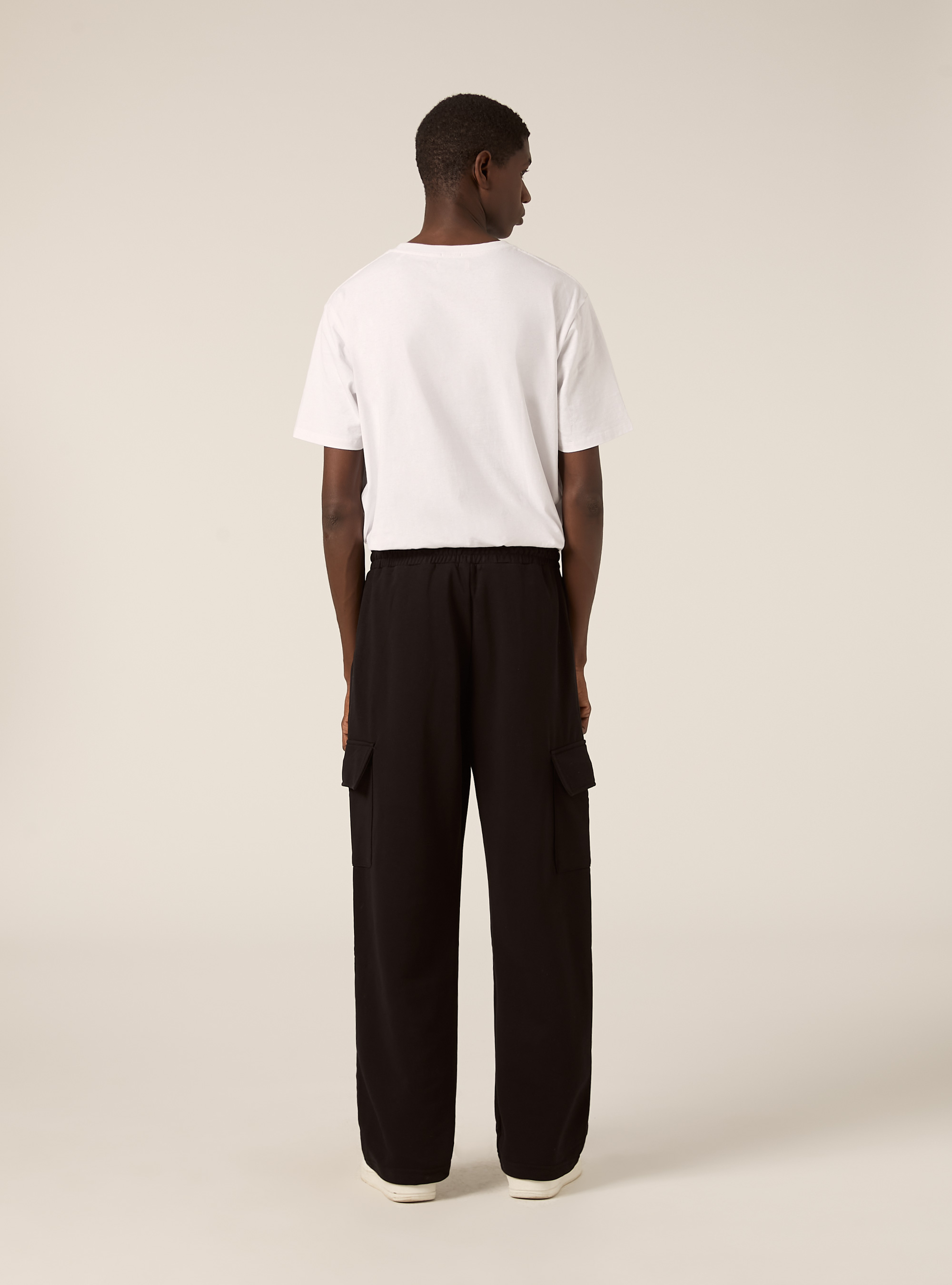 Loose-fit joggers with large pockets, BK1 BLACK