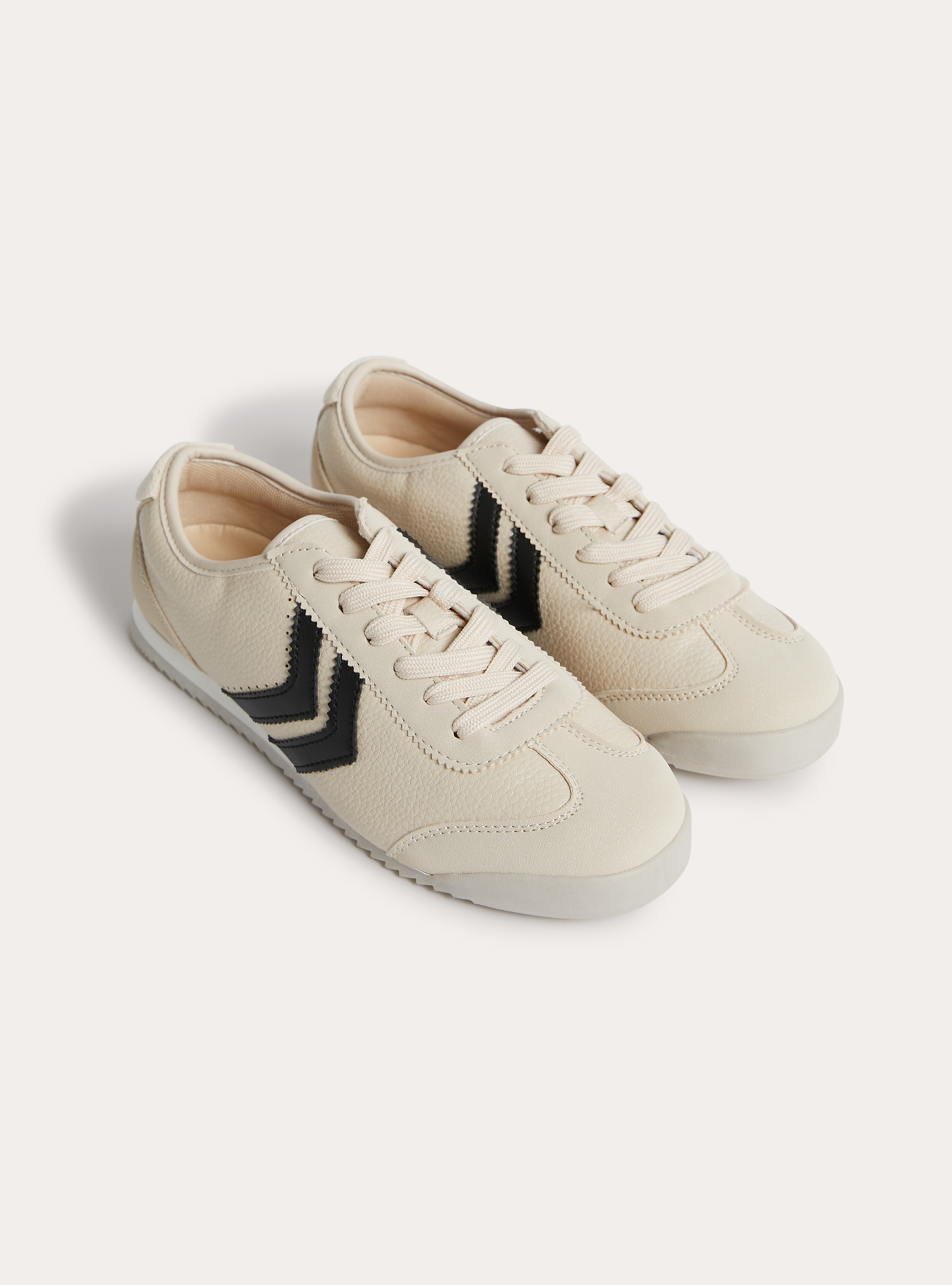 Zapatillas bajas retro, BG2 BEIGE MEDIUM