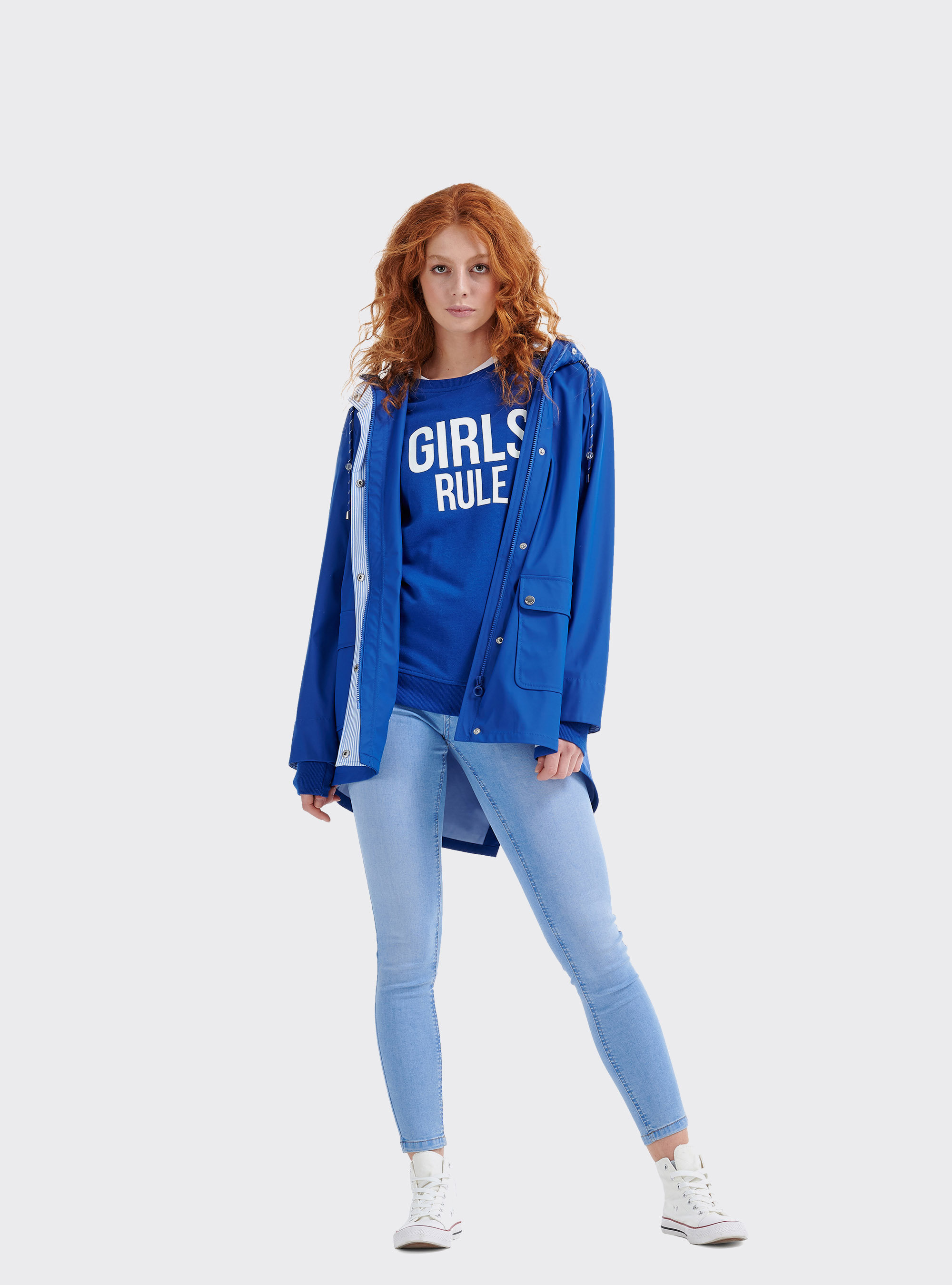 Gabardina, C2241 BLUE