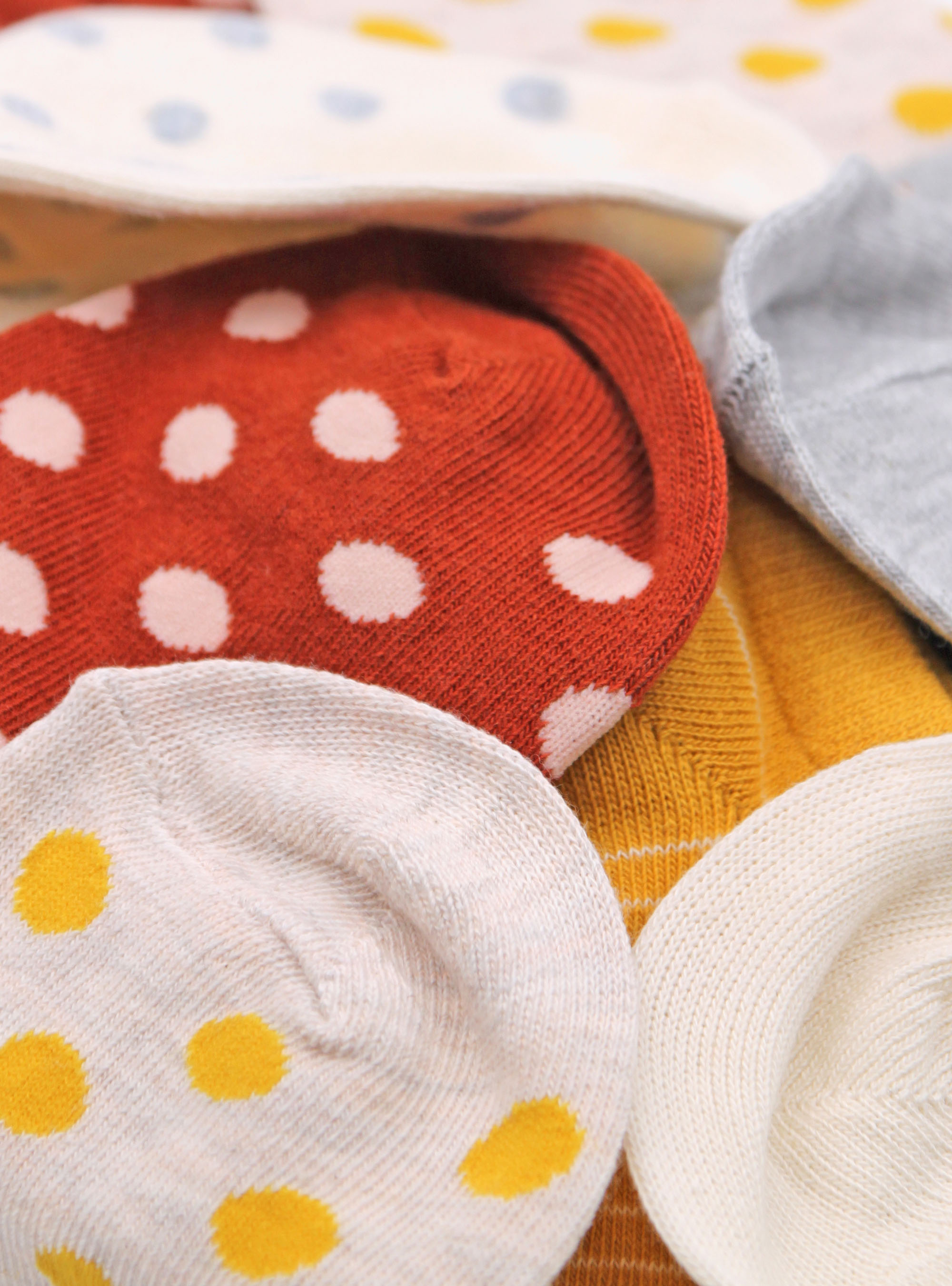 Pacco di 5 paia di calzini corti a fantasia, MULTICOLORE