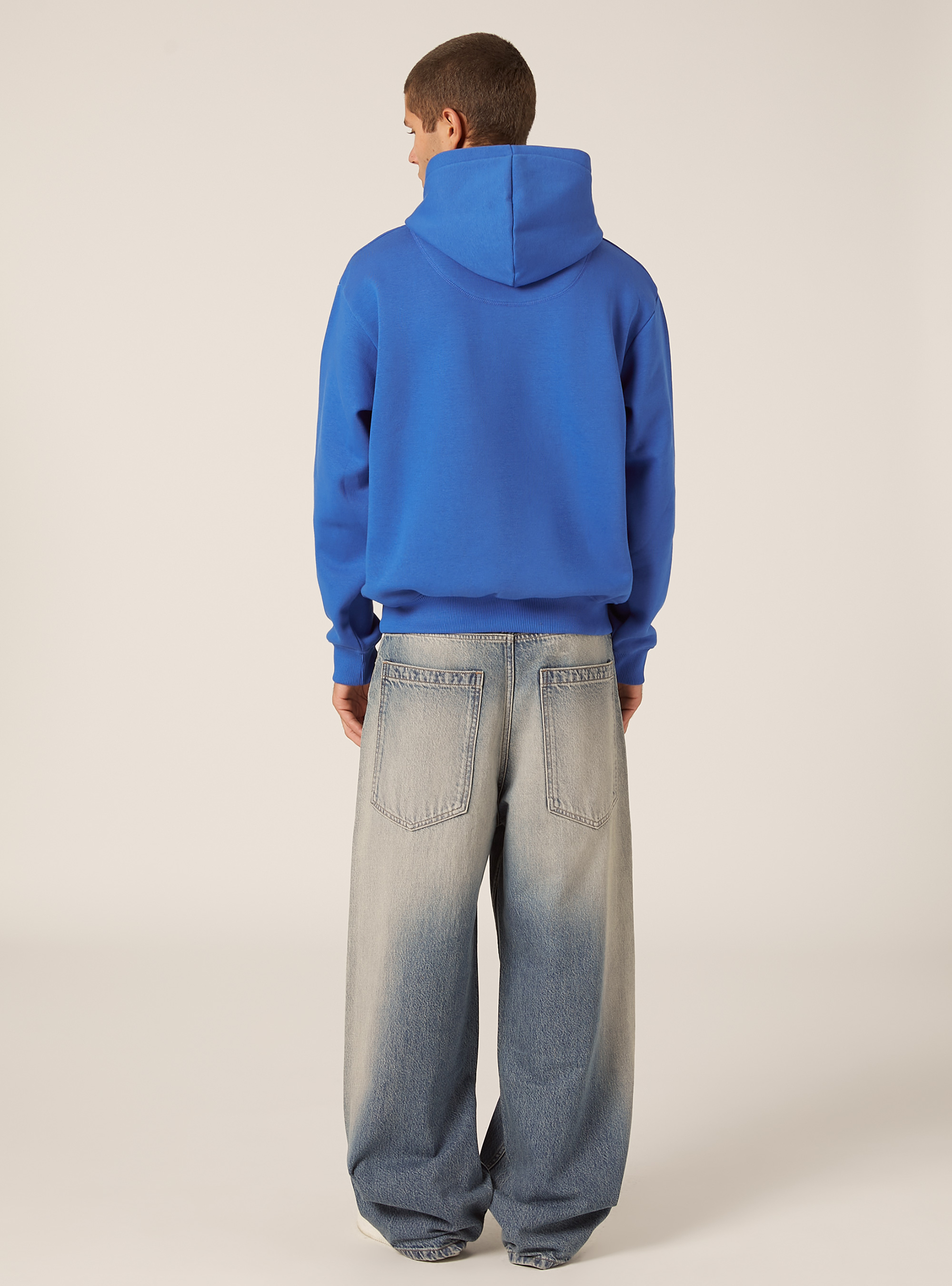 Boxy fit hoodie, RY2 ROYALE MEDIUM