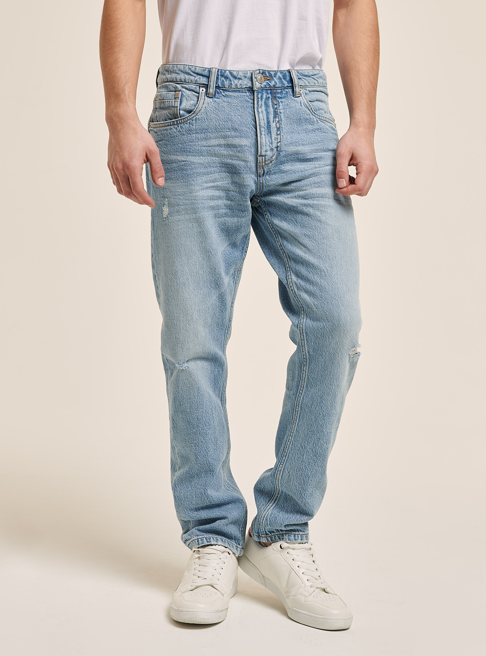 Jean Slim Fit en coton, C272 BLUE