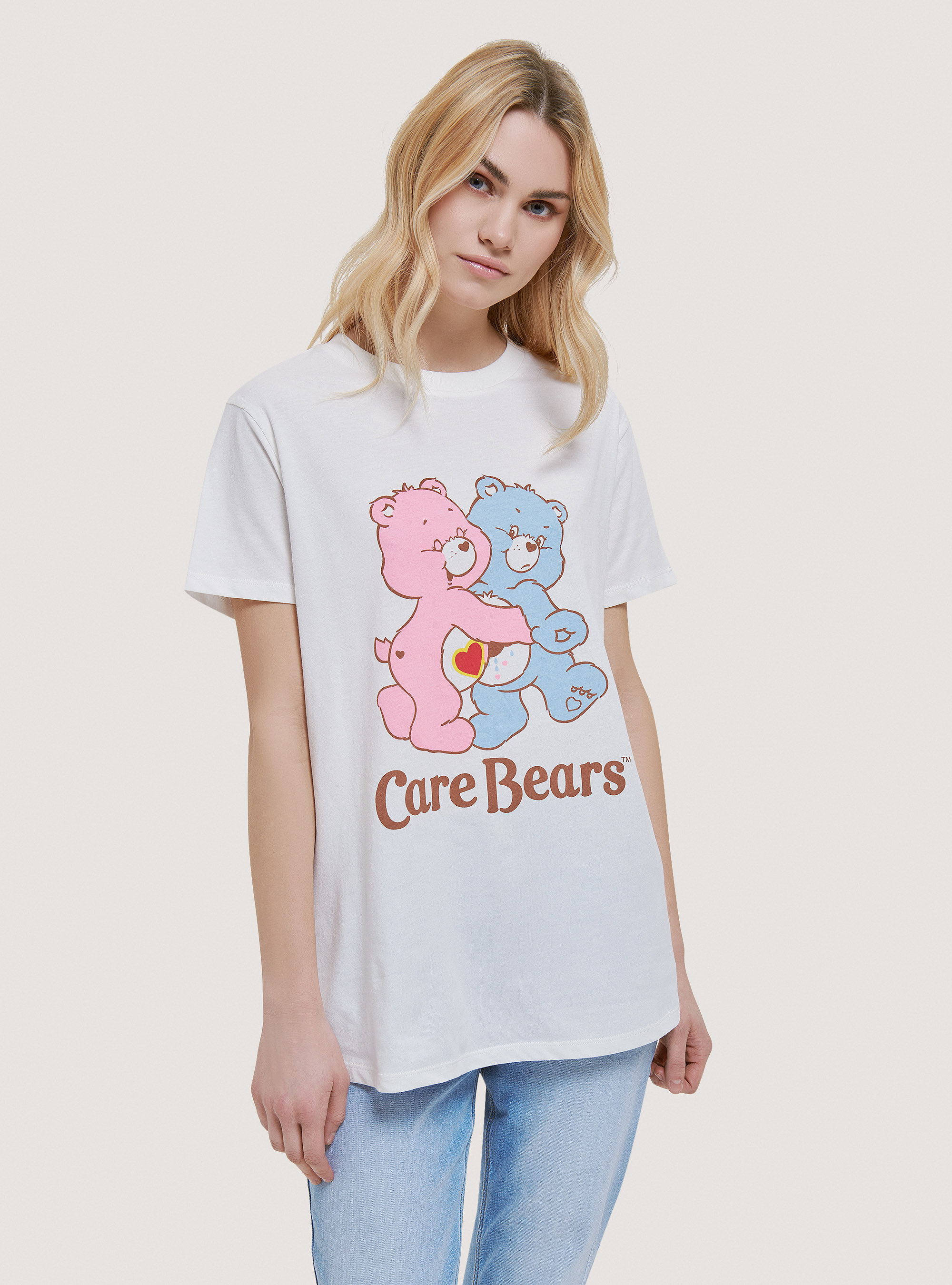 T-shirt Care Bears x Alcott, C0020 OFF WHITE