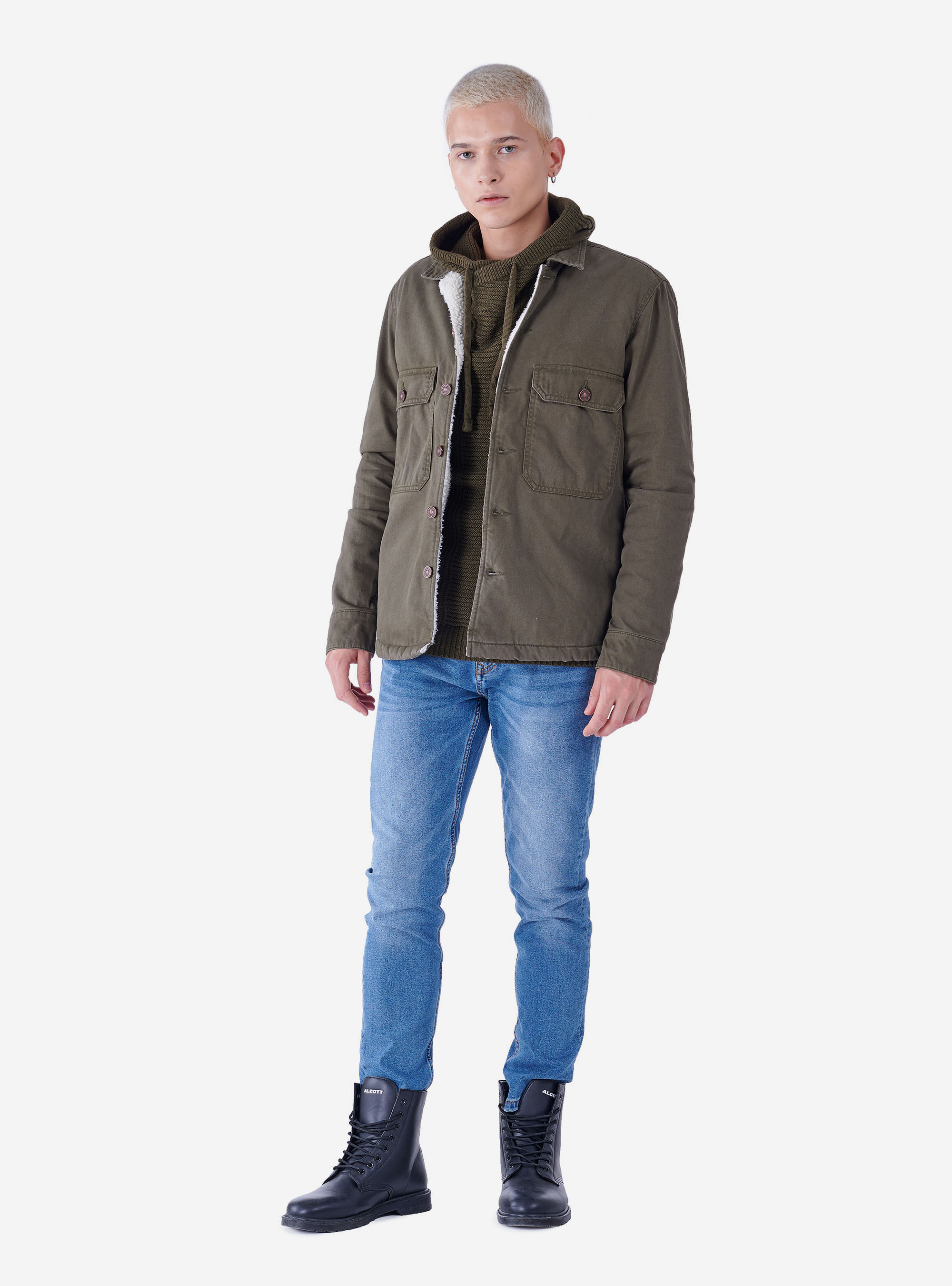 JERSEY CON CAPUCHA, CAQUI