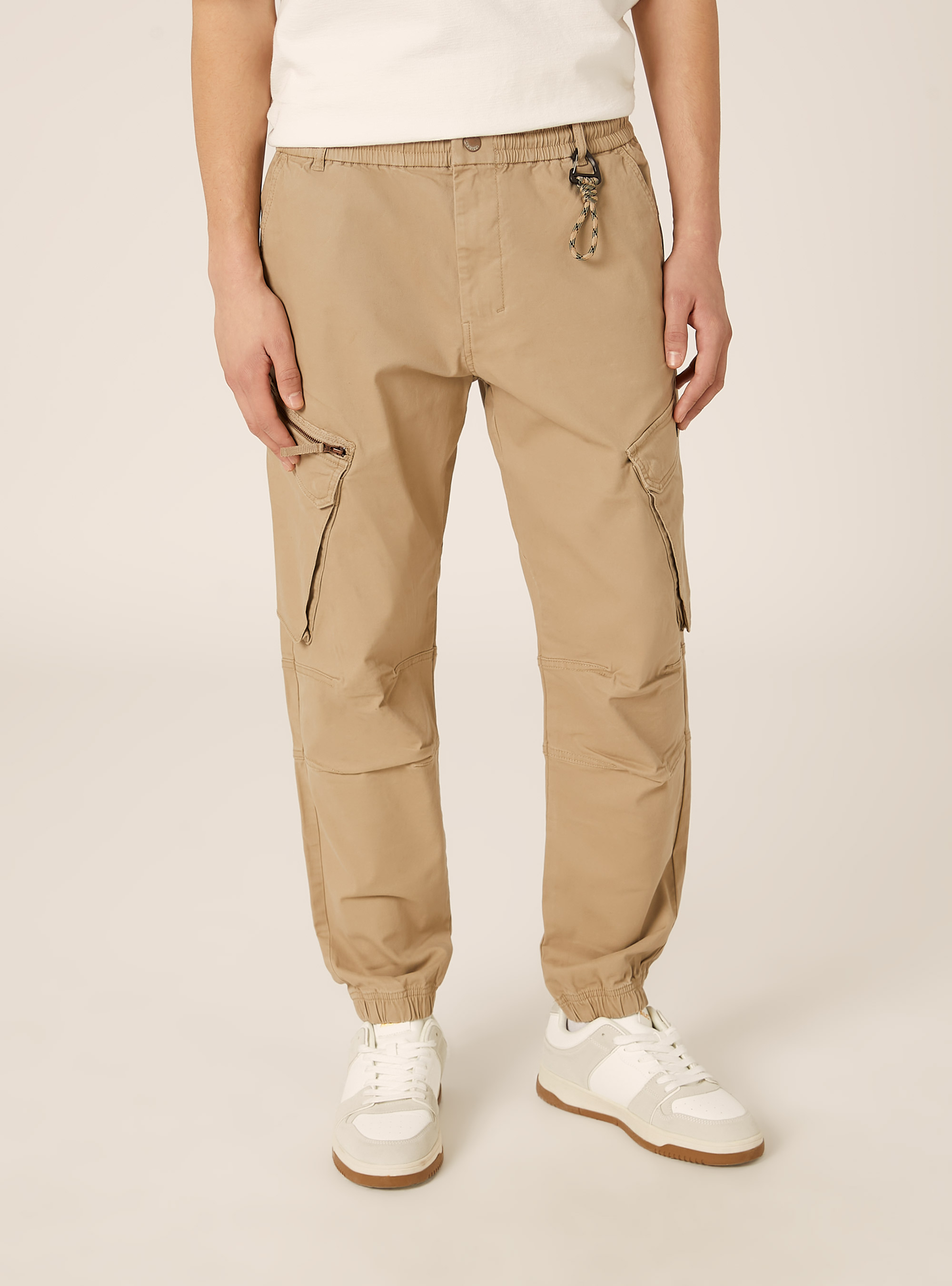 Cargohose aus Twill, TB2 TOBACCO MEDIUM