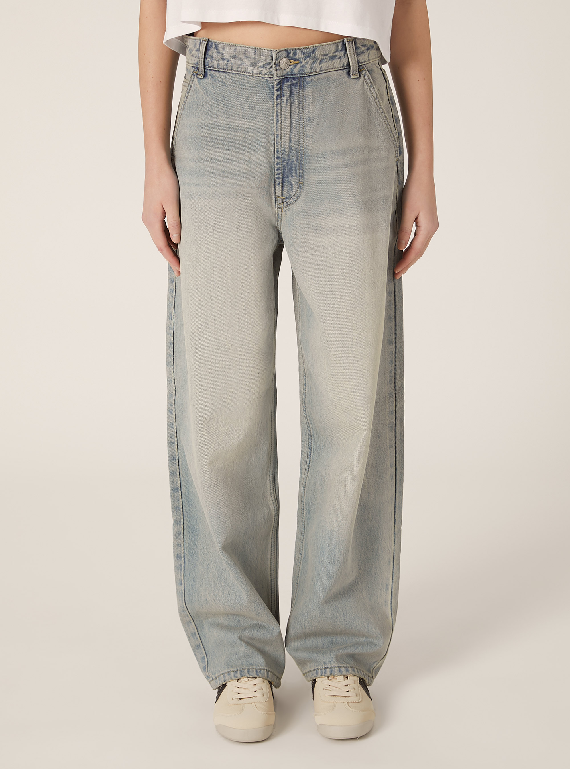 Skater Fit Jeans, D005 LIGHT BLUE