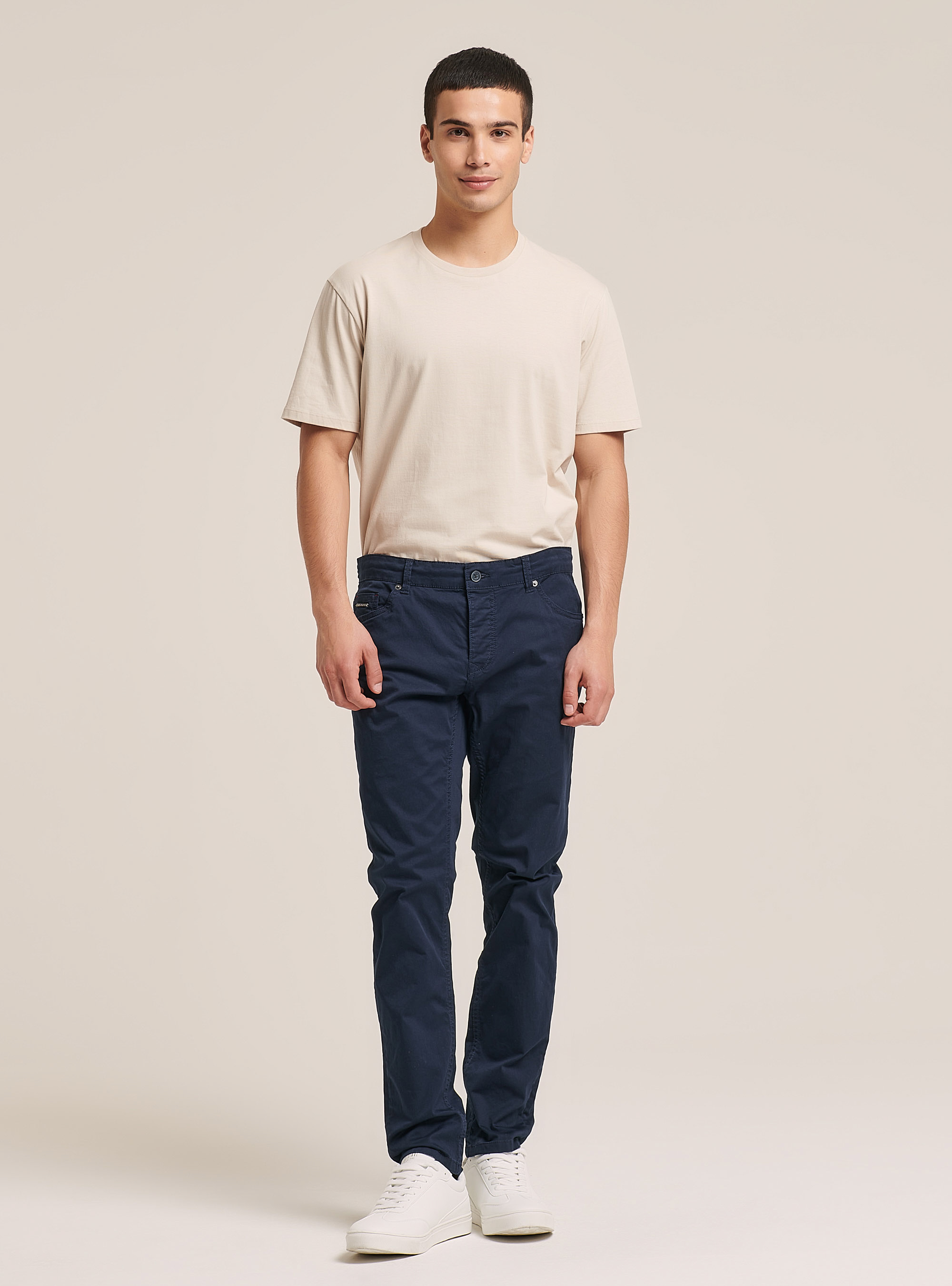 Super skinny trousers, BLUE NAVY