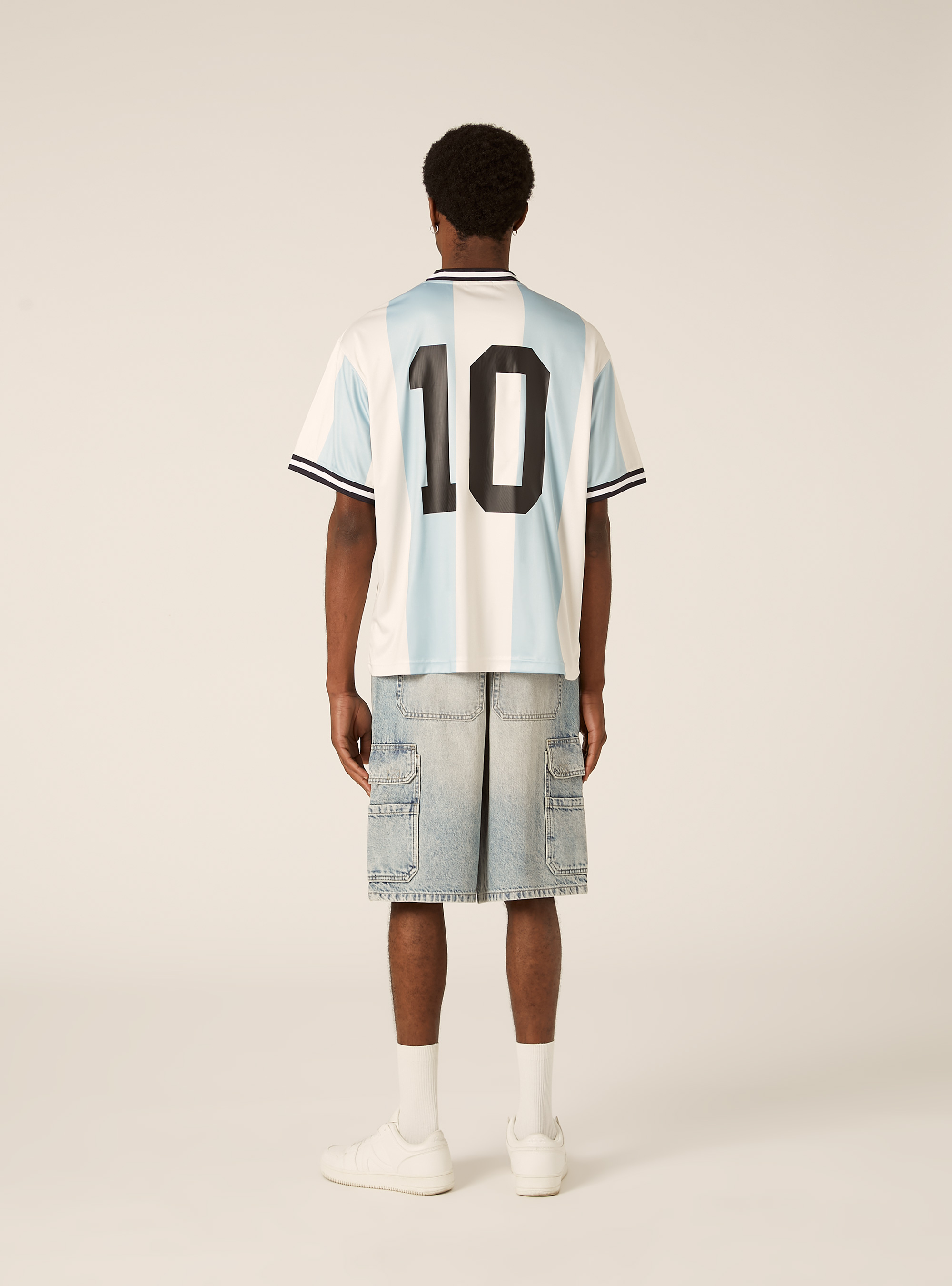Maillot de Foot Blokecore en Tissu Technique L&eacute;ger, AZ3 AZURE LIGHT