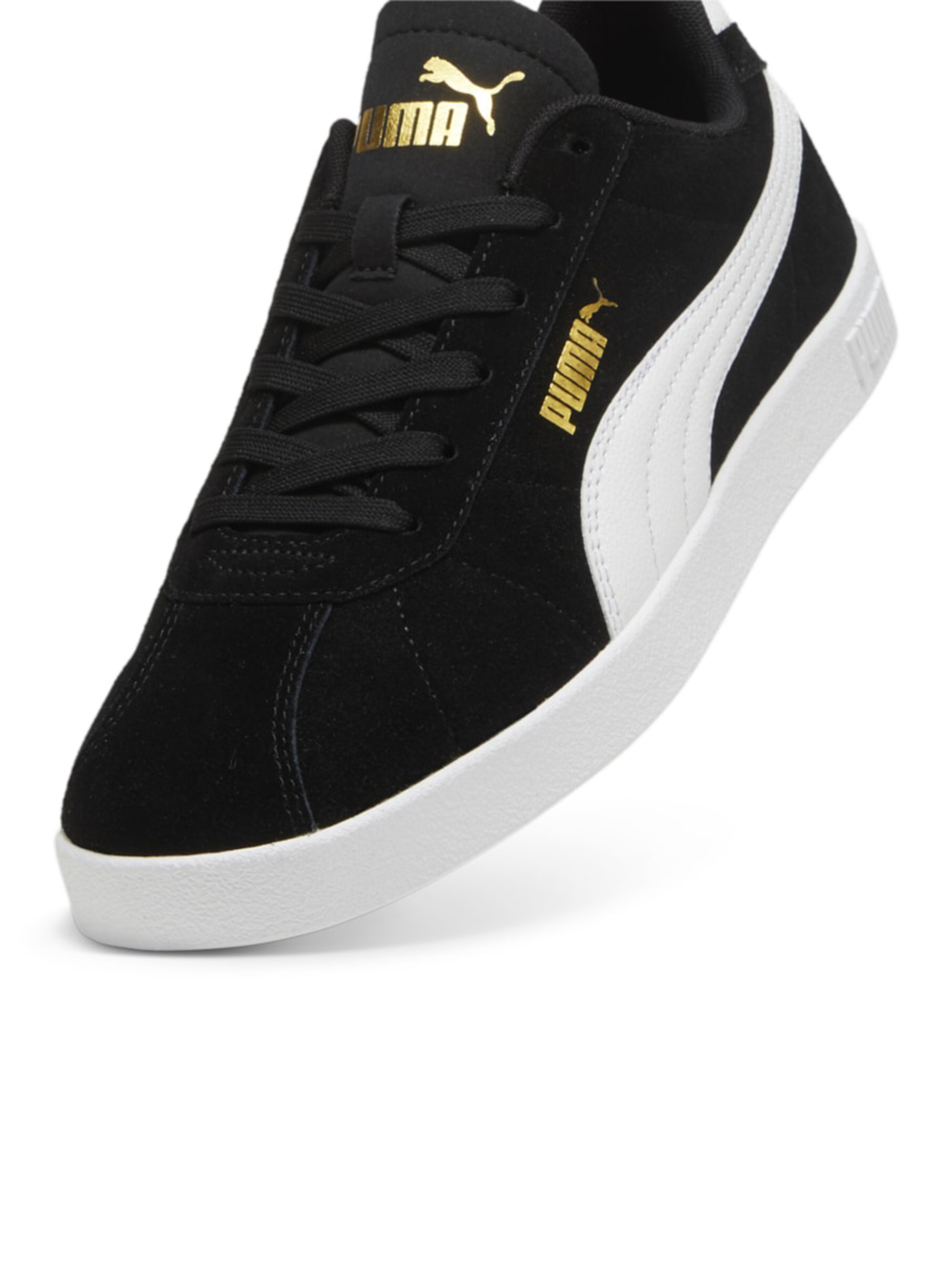 PUMA Club II Unisex Suede Sneakers, BK1 BLACK