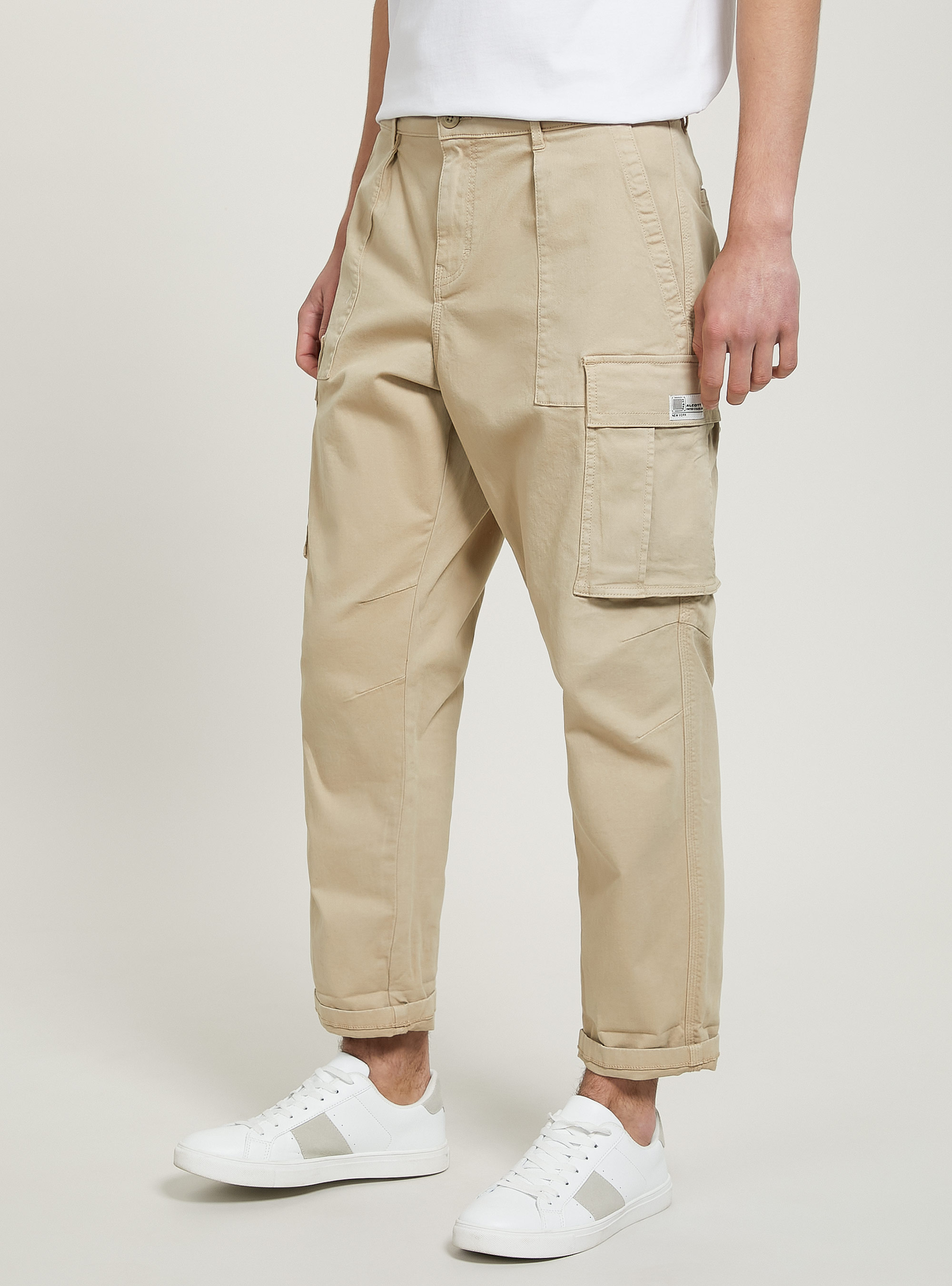 Pantaloni cargo in twill stretch | Alcott | Trousers Uomo